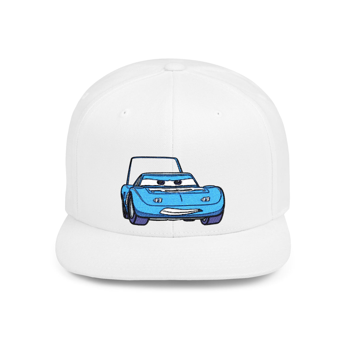 Strip Strip 'The King' Weathers Cars Disney Flat Bill Snapback – Lightweight, Custom Fit, Premium Quality