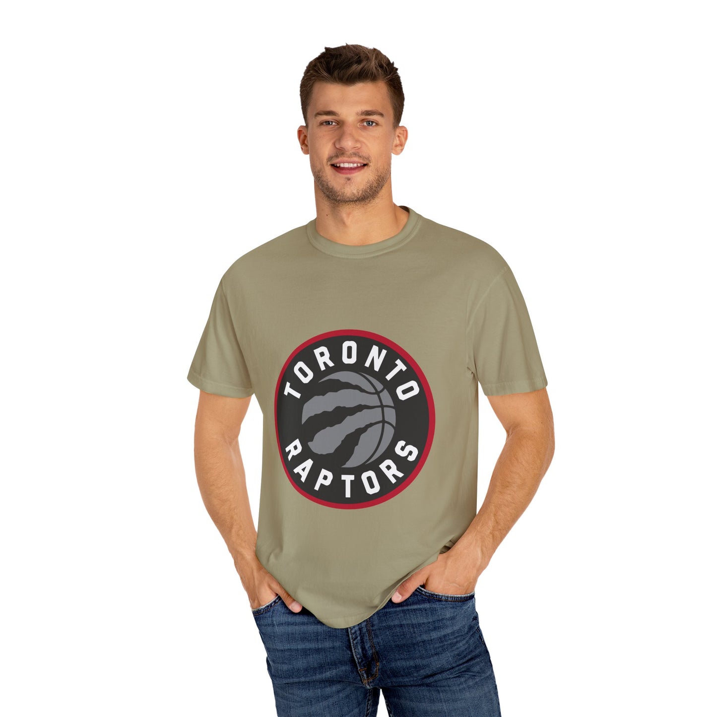 Toronto Raptors Garment-Dyed T-Shirt – Premium Cotton Tee for Customization