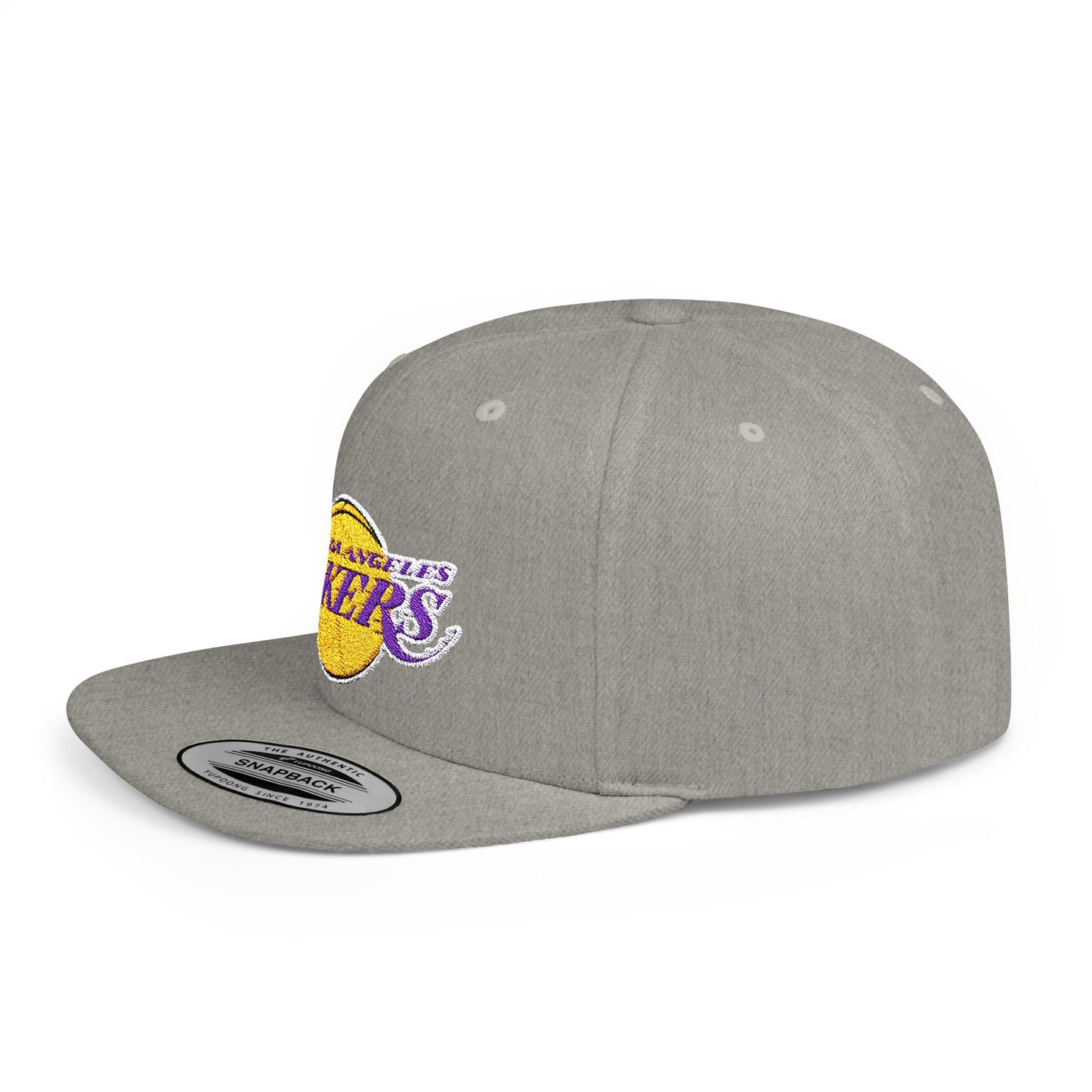 Los Angeles Lakers Flat Bill Snapback – Lightweight, Custom Fit, Premium Quality