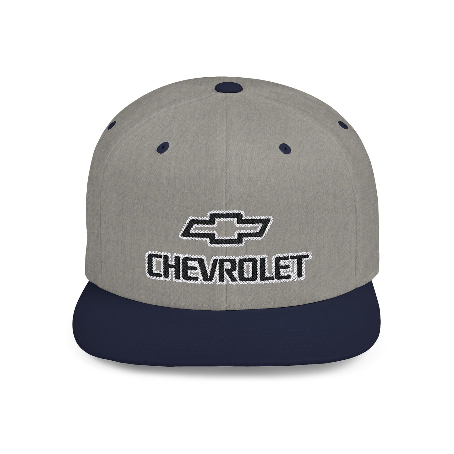 Chevrolet Flat Bill Snapback – Lightweight, Custom Fit, Premium Quality