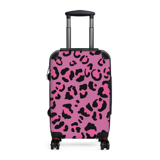 Nature Leopard Pattern Art Carry-On Suitcase - Stylish Luggage for Travelers