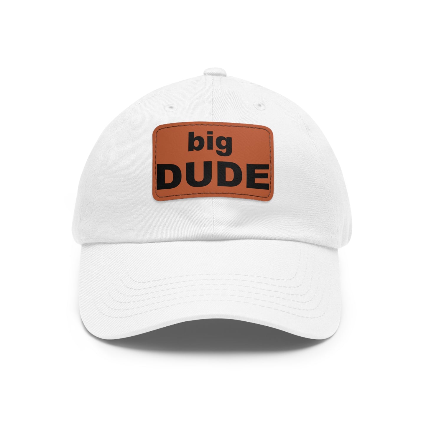 Dad Leather Patch Hat Big Dude – Timeless Style, Perfect Fit
