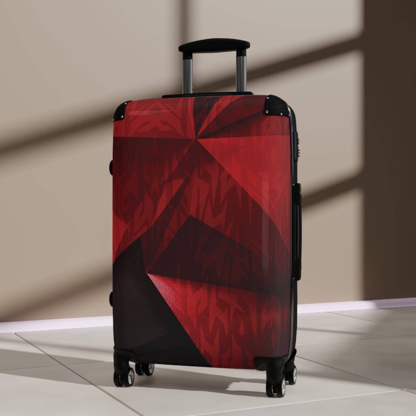 Abstract Predator Art Carry-On Suitcase - Stylish Luggage for Travelers
