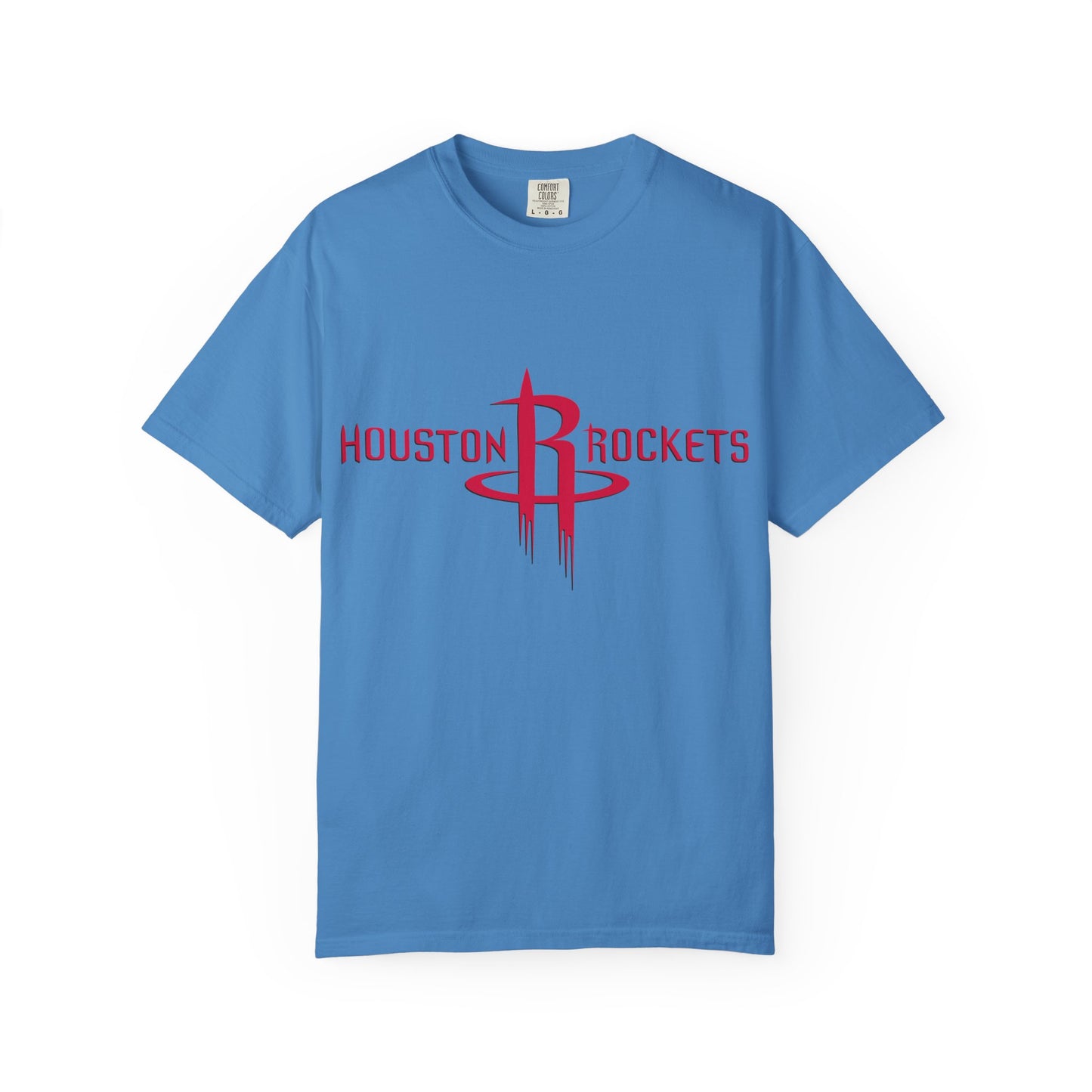 Houston Rockets Garment-Dyed T-Shirt – Premium Cotton Tee for Customization