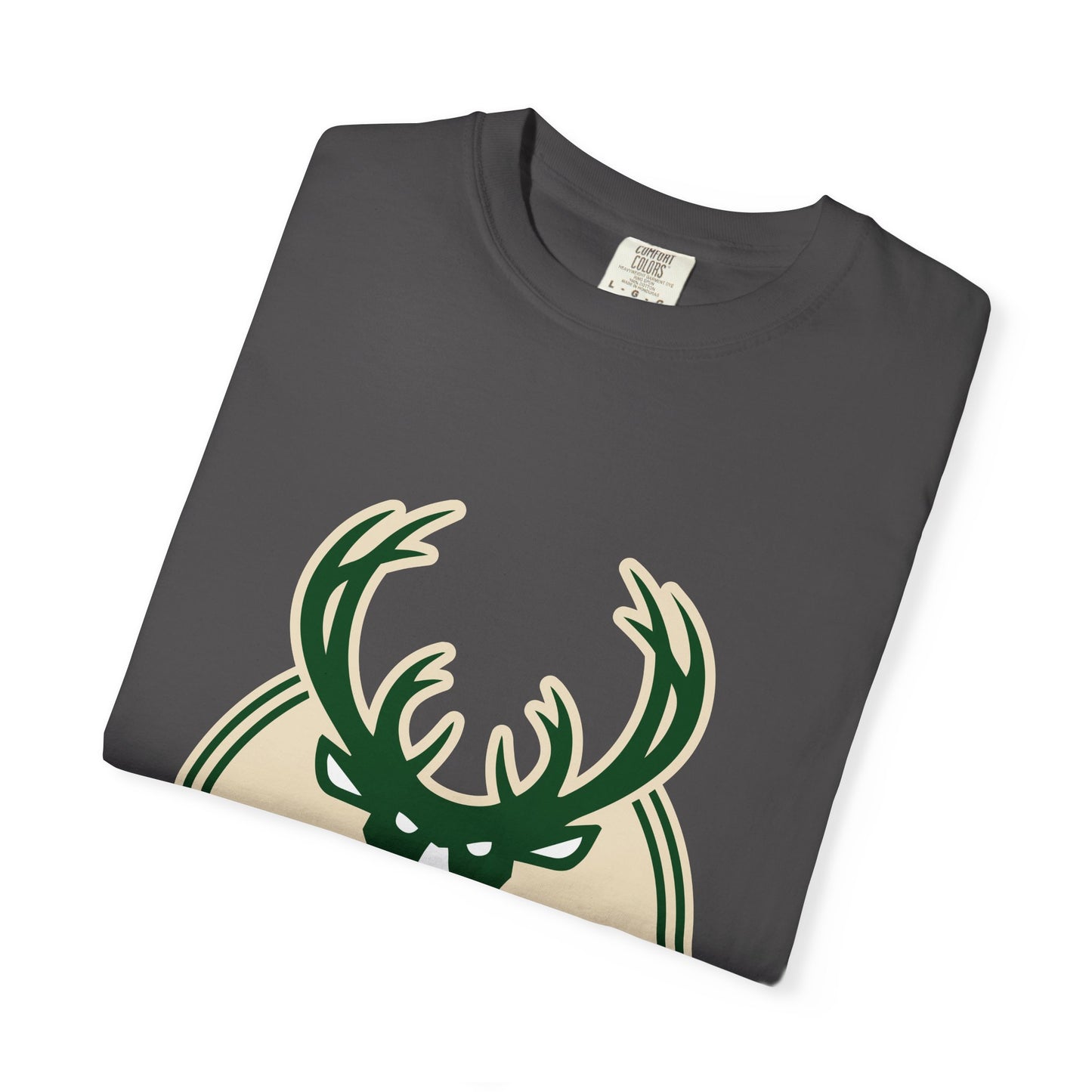 Milwaukee Bucks NBA Garment-Dyed T-Shirt – Premium Cotton Tee for Customization