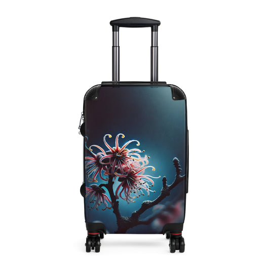 Nature Flowers Floral Cosmos Flowers Art Carry-On Suitcase - Stylish Luggage for Travelers