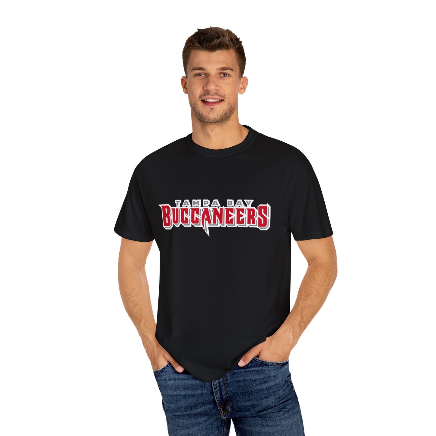 Tampa Bay Buccaneers Gear Garment-Dyed T-Shirt – Premium Cotton Tee for Customization