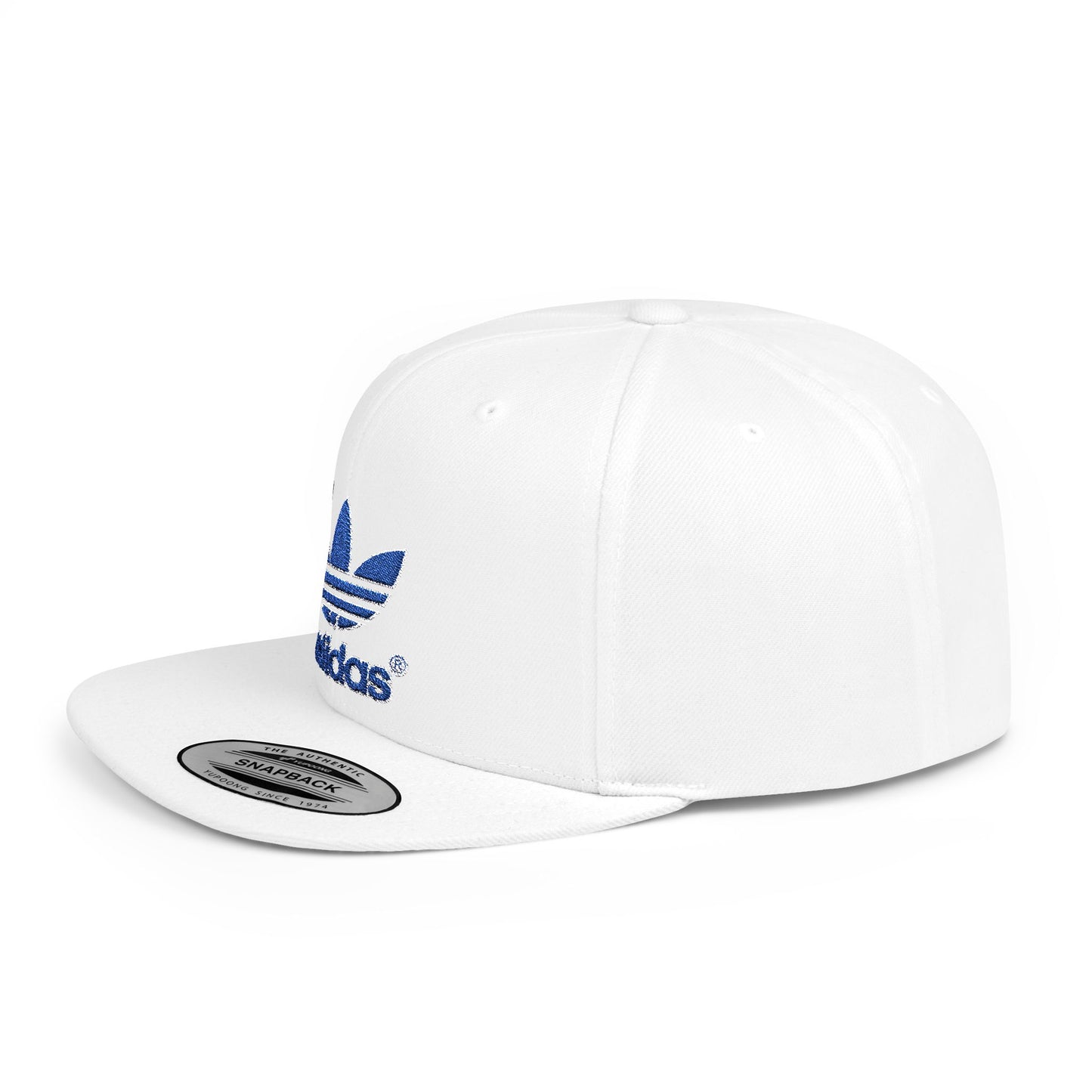 Adidas Trefoil Flat Bill Snapback – Lightweight, Custom Fit, Premium Quality
