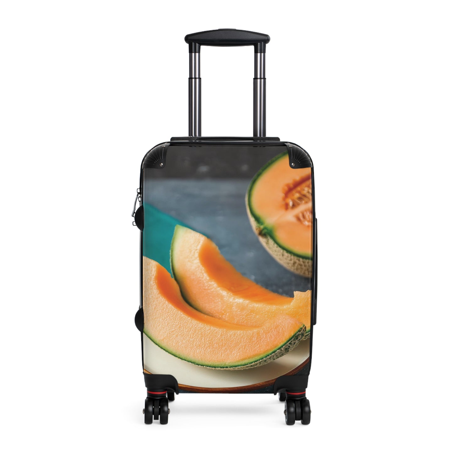 Nature Summer Cantaloupe Slices Carry-On Suitcase - Stylish Luggage for Travelers