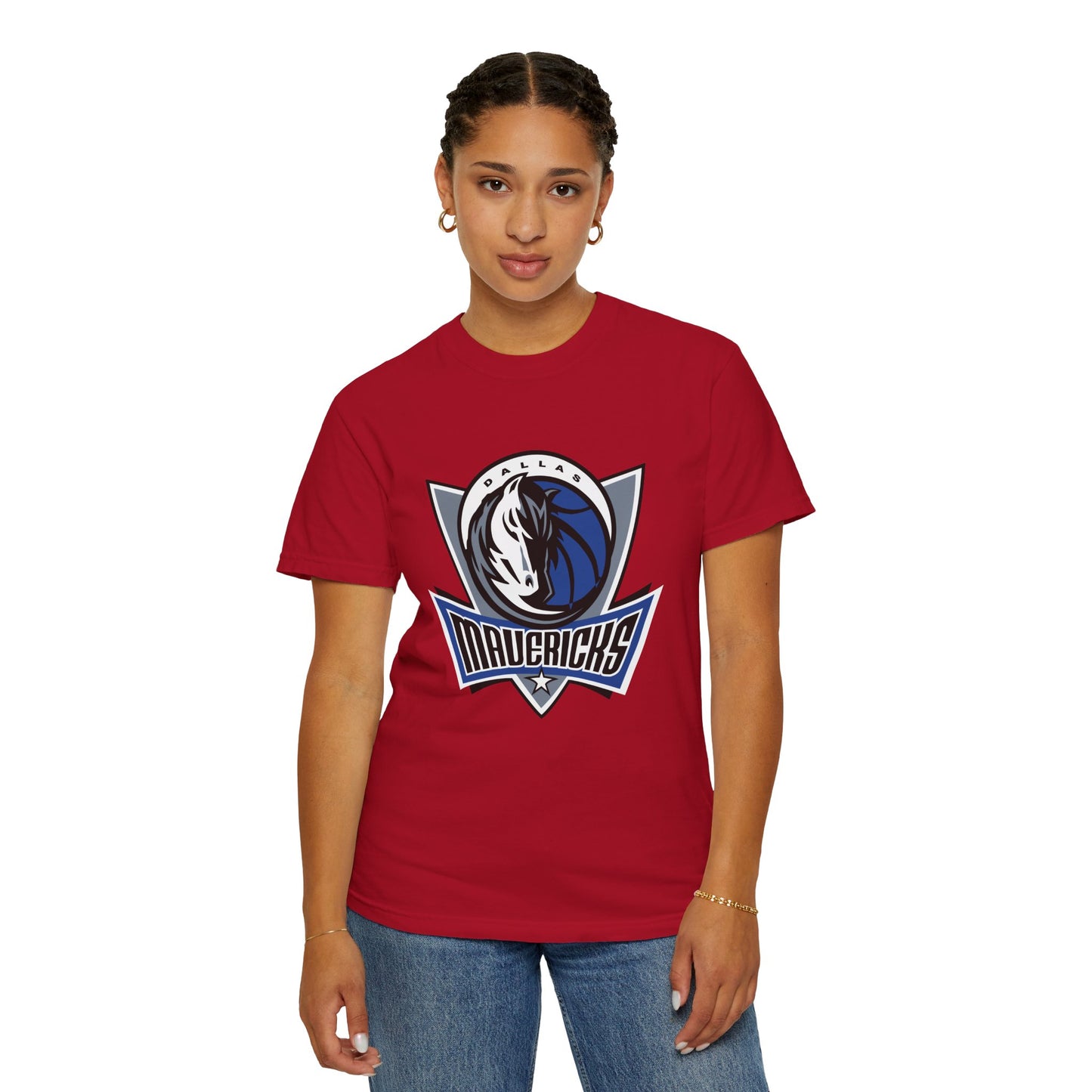 Dallas Mavericks Garment-Dyed T-Shirt – Premium Cotton Tee for Customization