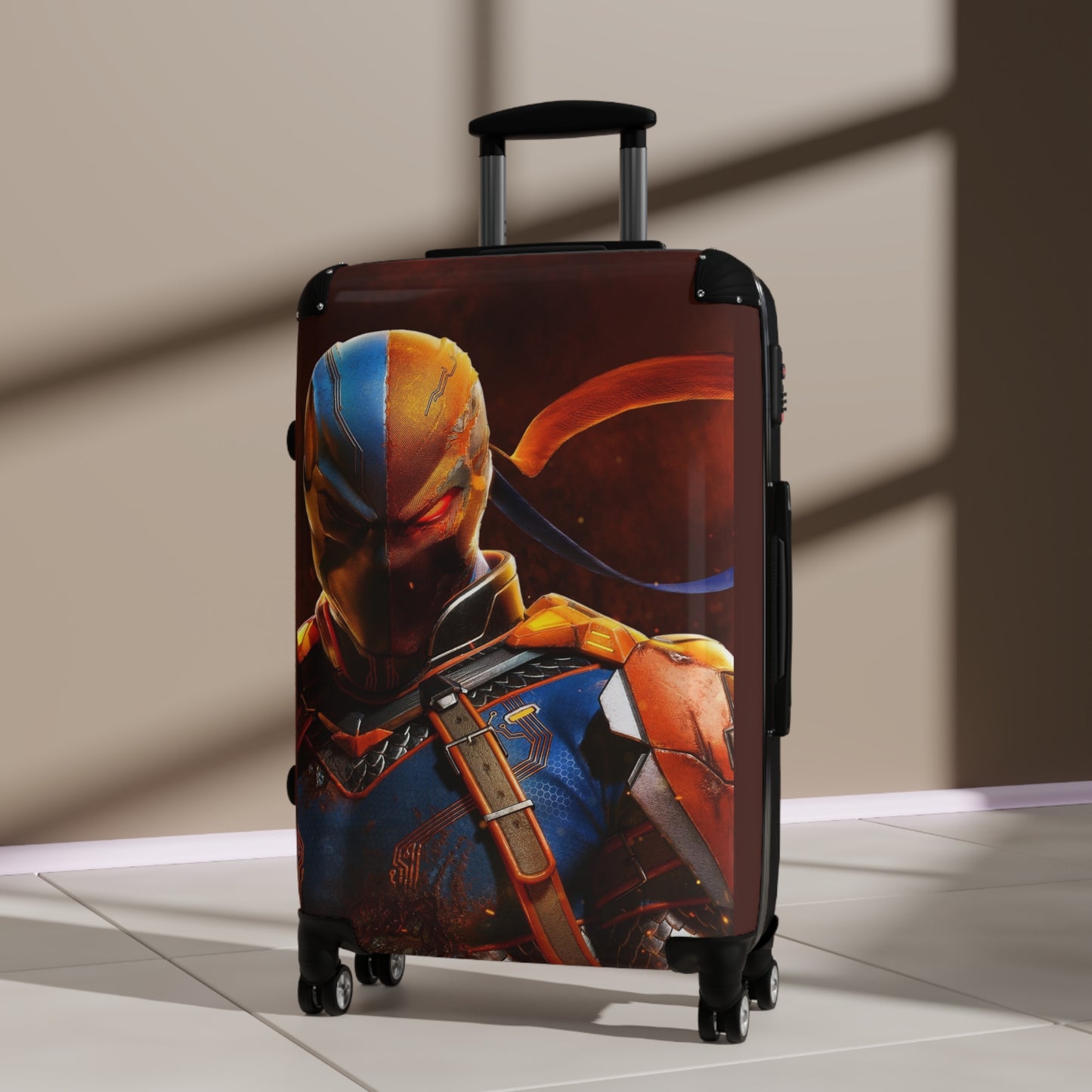 Video Games Deadstroke Carry-On Suitcase - Stylish Luggage for Travelers