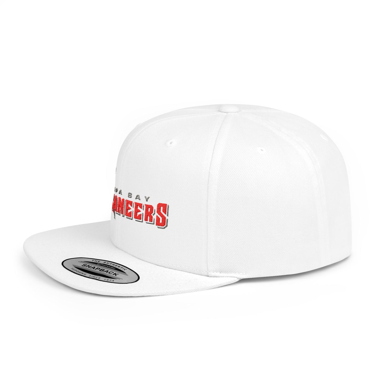 Tampa Bay Buccaneers Bucs Spirit Flat Bill Snapback – Lightweight, Custom Fit, Premium Quality