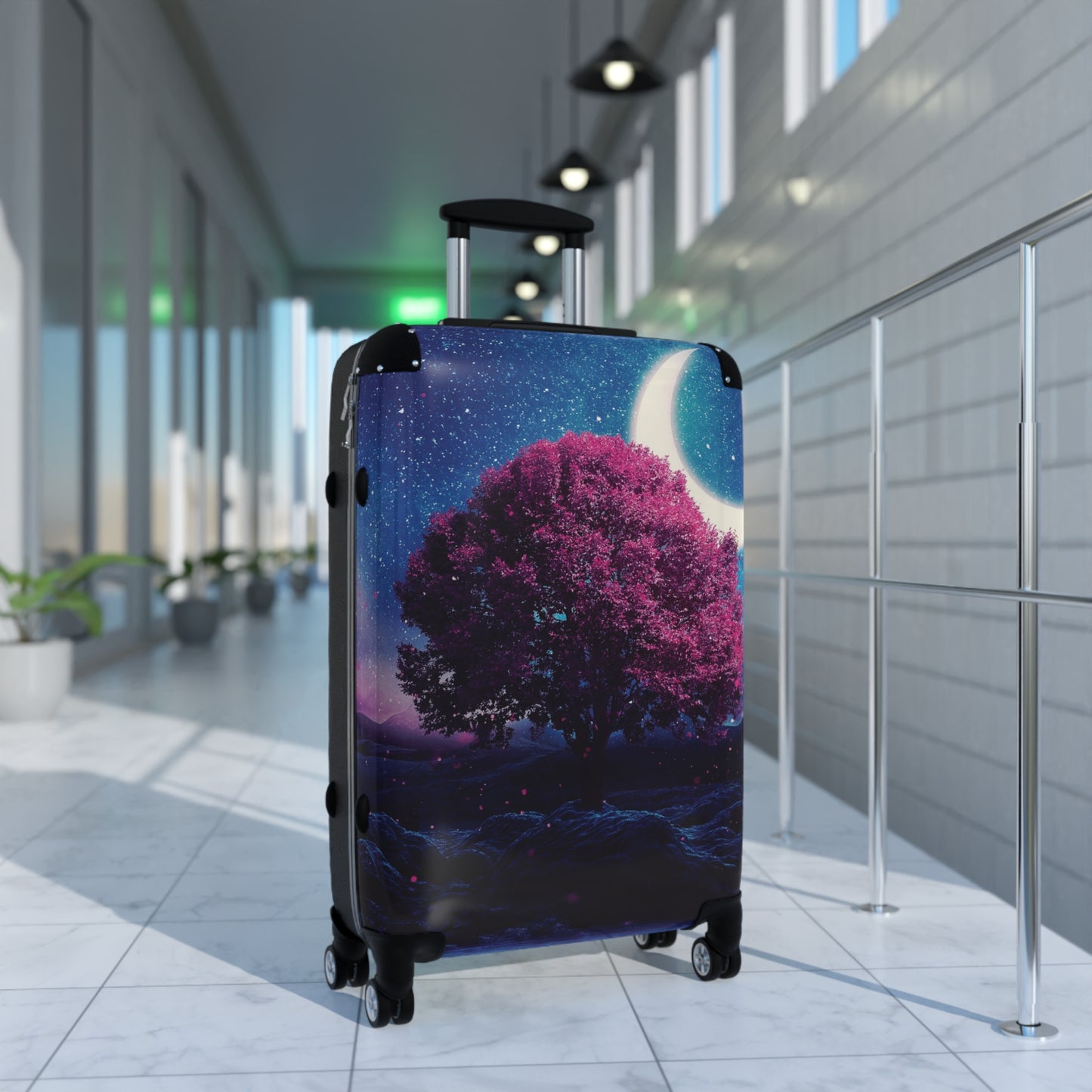 Art Lone Tree Carry-On Suitcase - Stylish Luggage for Travelers