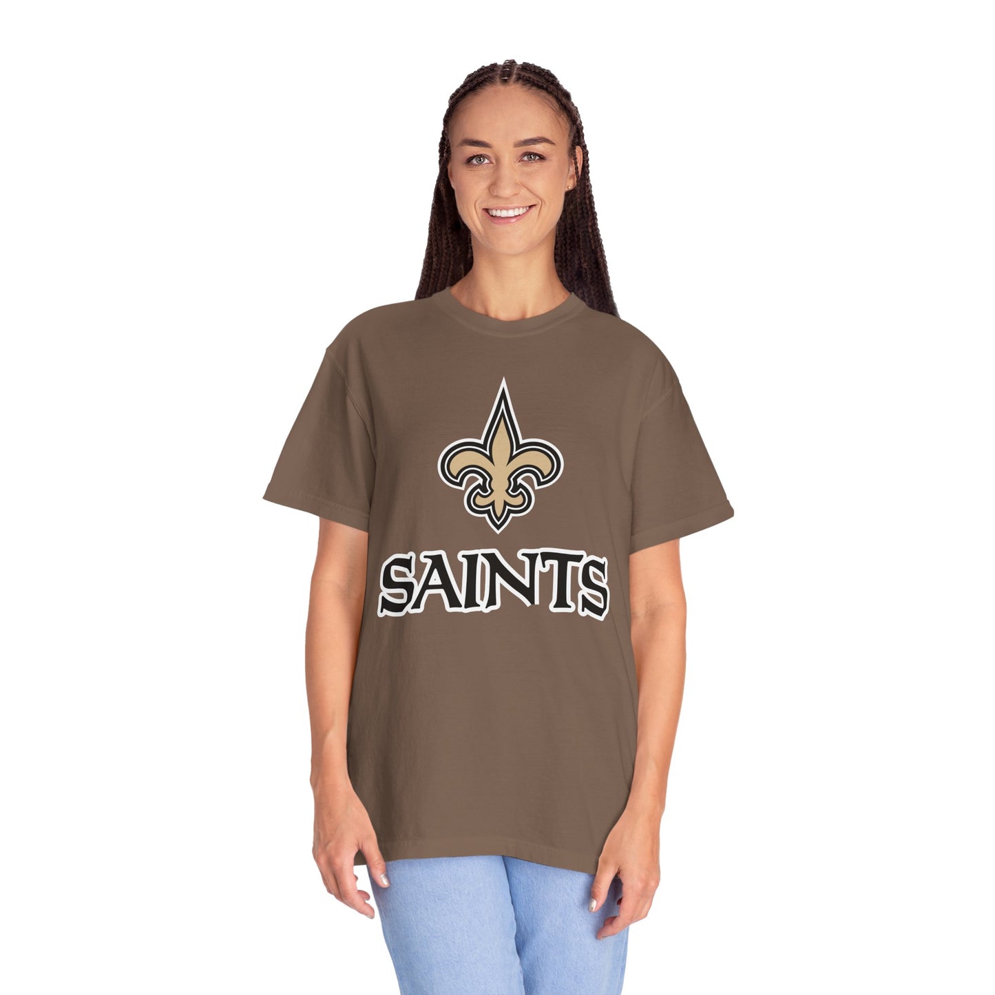 New Orleans Saints Fan Gifts Garment-Dyed T-Shirt – Premium Cotton Tee for Customization