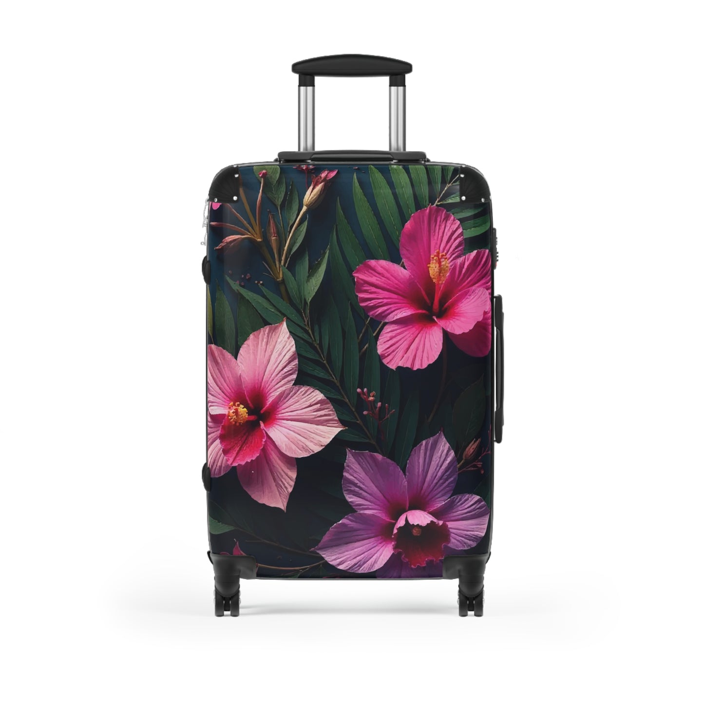 Nature Flowers Floral Beautiful Flower And Leaf Art Carry-On Suitcase - Stylish Luggage for Travelers