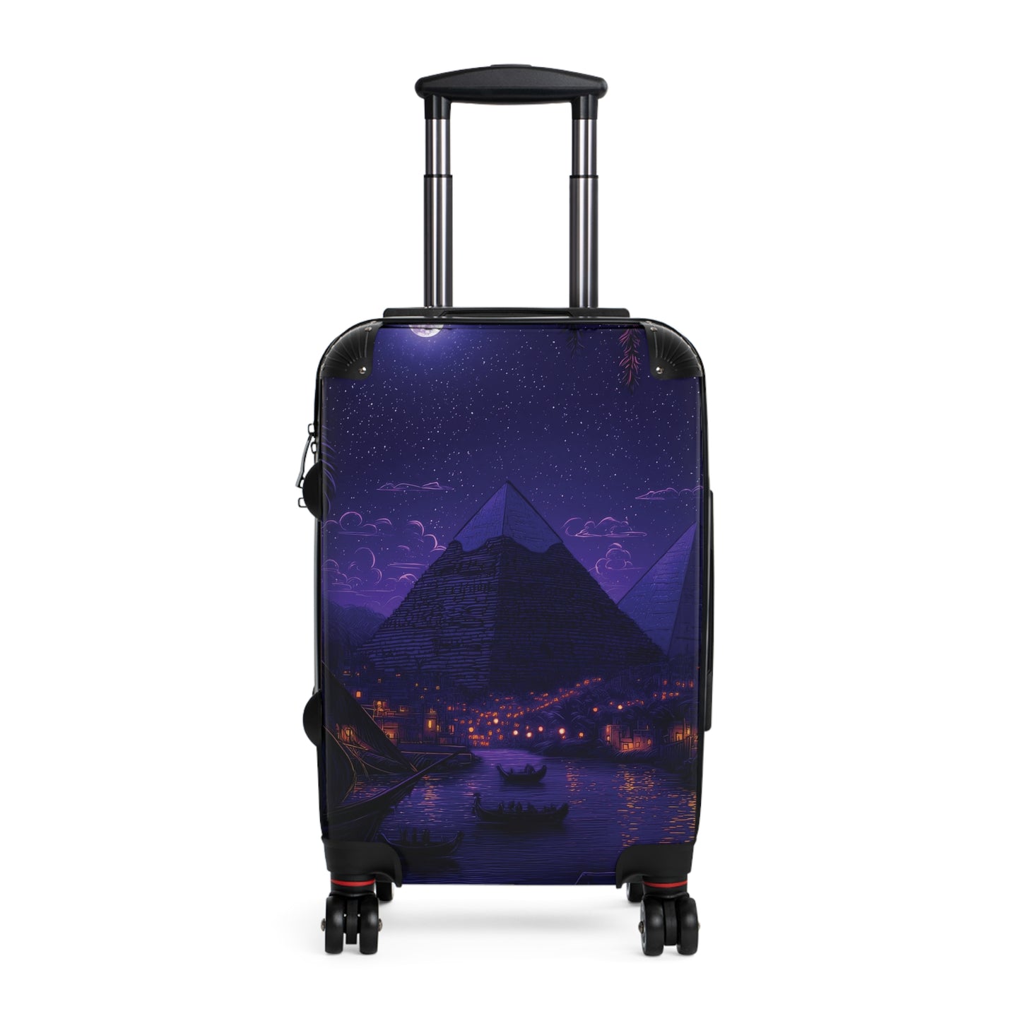Art Egyptian Pyramids Carry-On Suitcase - Stylish Luggage for Travelers