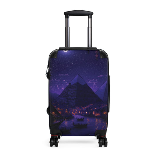Art Egyptian Pyramids Carry-On Suitcase - Stylish Luggage for Travelers