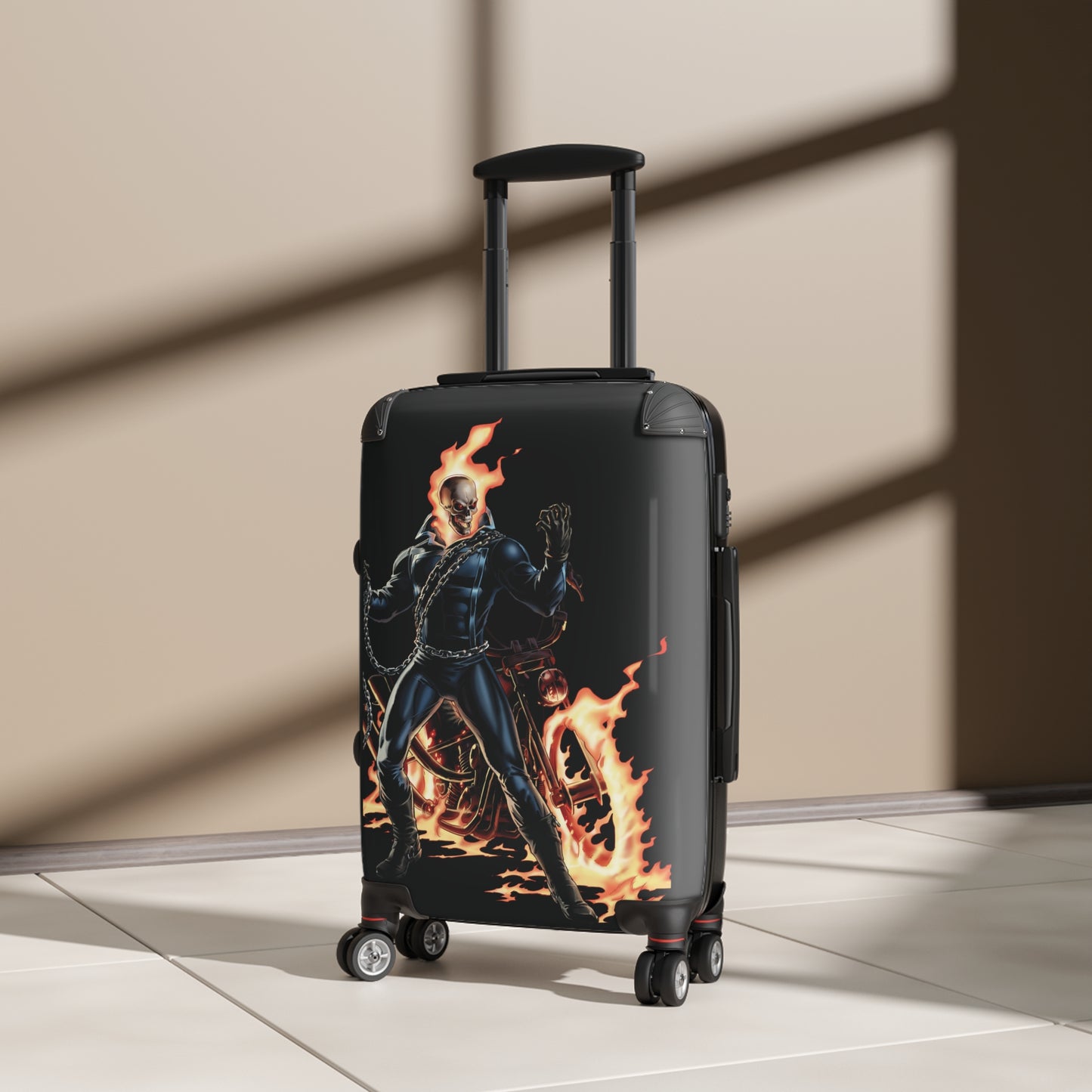 Marvel Ghost Rider Carry-On Suitcase - Stylish Luggage for Travelers