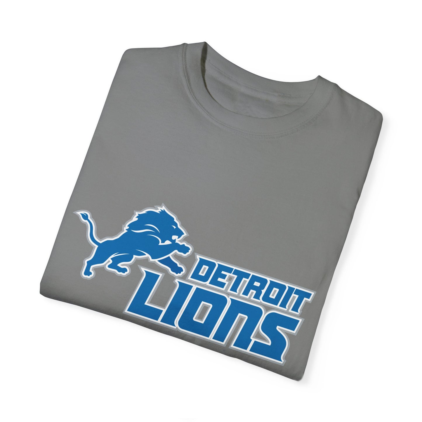 Detroit Lions Nation Garment-Dyed T-Shirt – Premium Cotton Tee for Customization