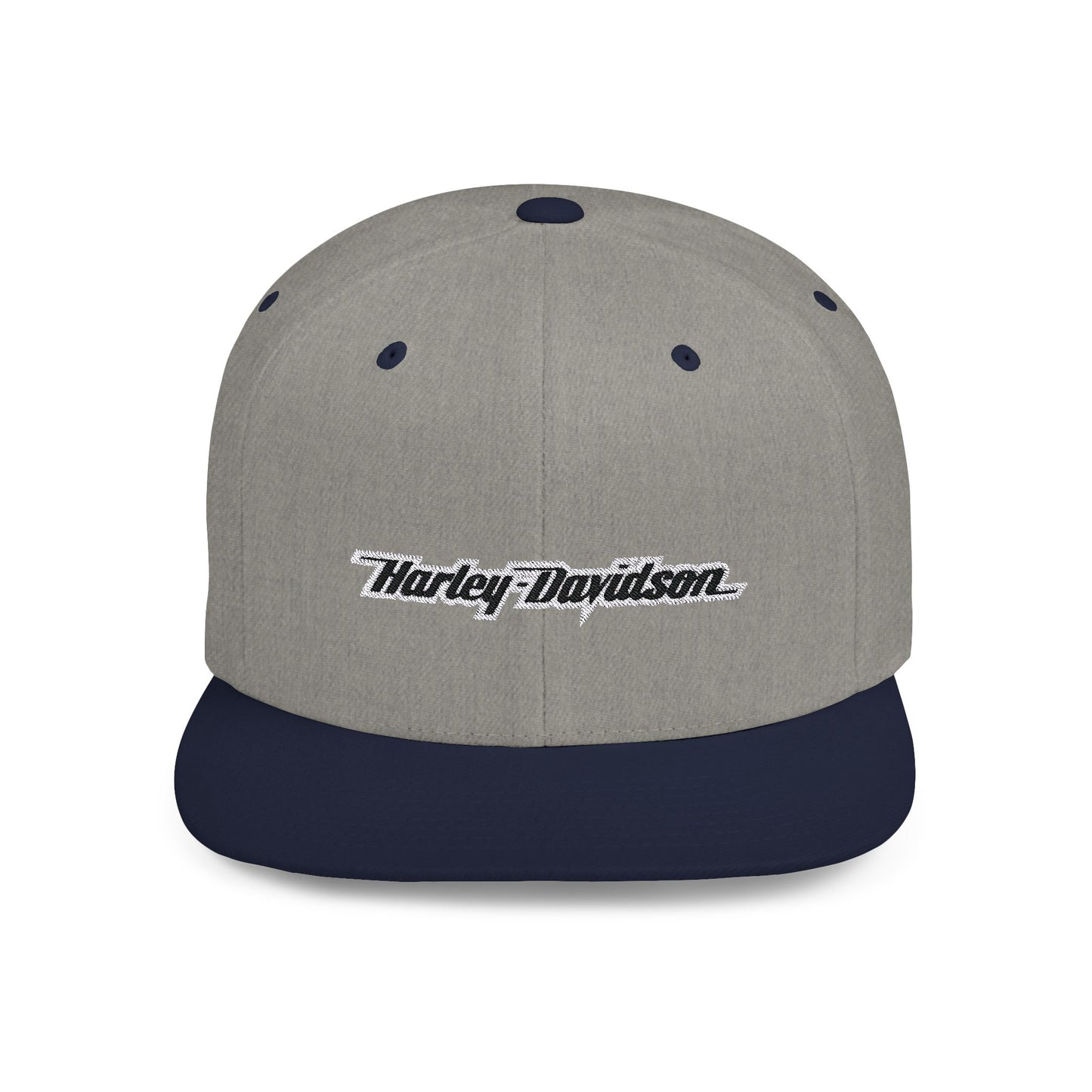 Harley Davidson Motor Flat Bill Snapback – Lightweight, Custom Fit, Premium Quality