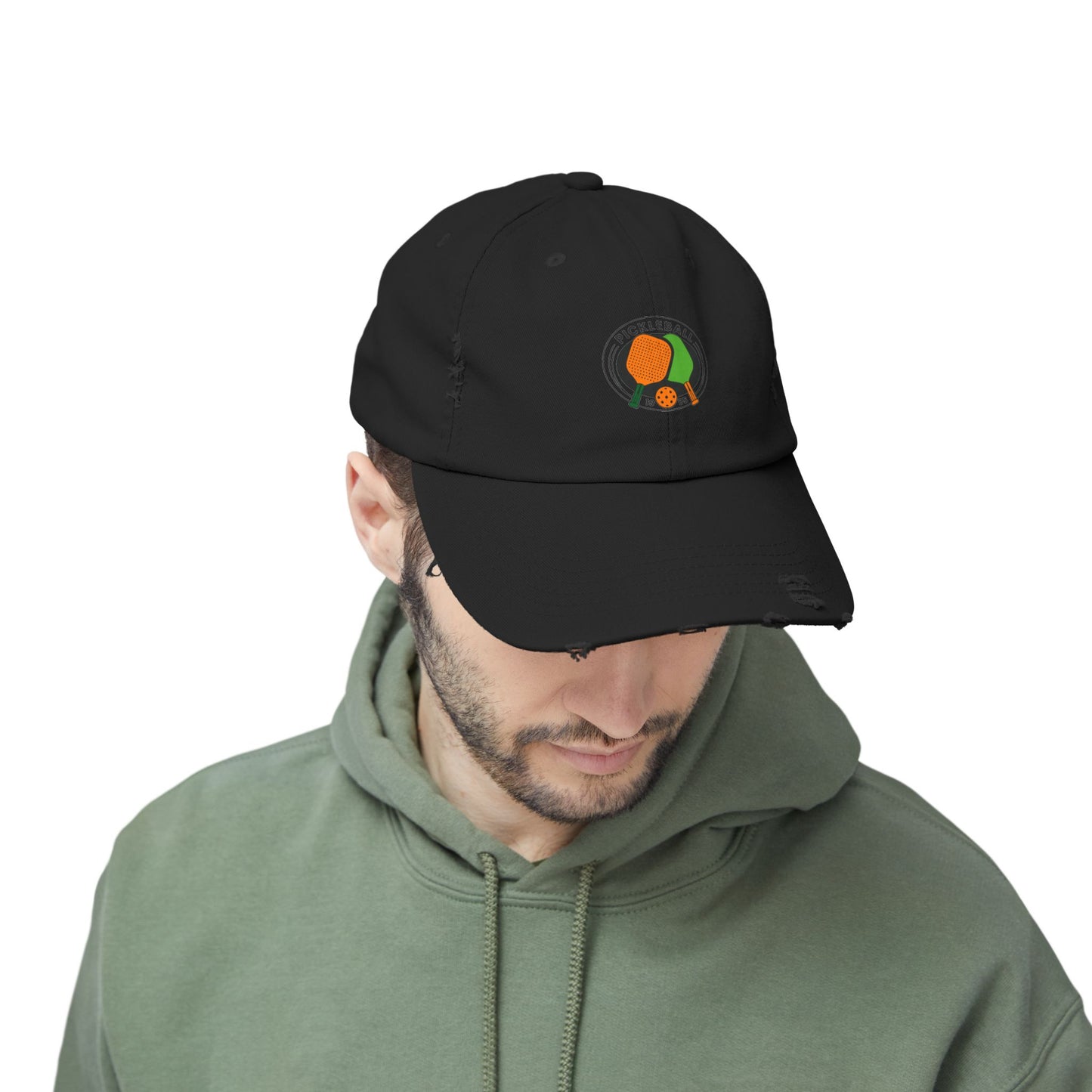 Pickle Ball 1985 Vintage Distressed Dad Hat Unisex Adjustable Cotton Twill Baseball Cap for Casual Everyday Wear