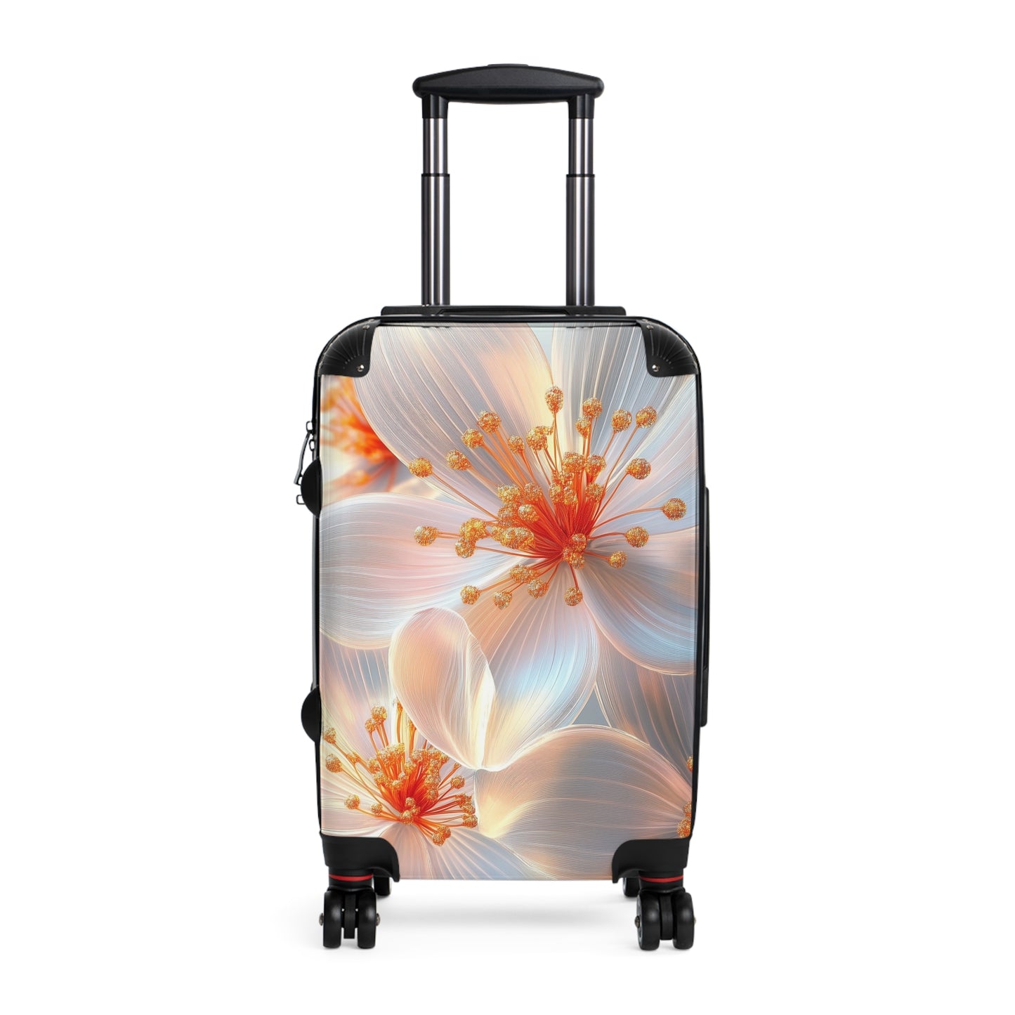 Nature Flowers Floral Stamens Art Carry-On Suitcase - Stylish Luggage for Travelers