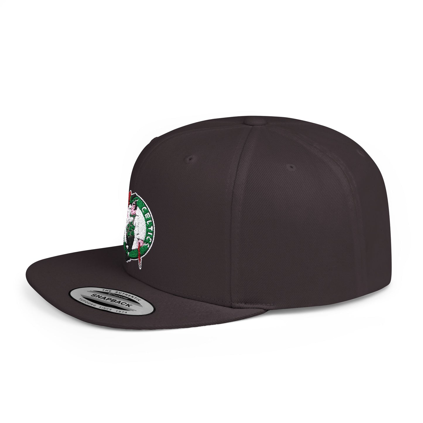 Boston Celtics Flat Bill Snapback – Lightweight, Custom Fit, Premium Quality