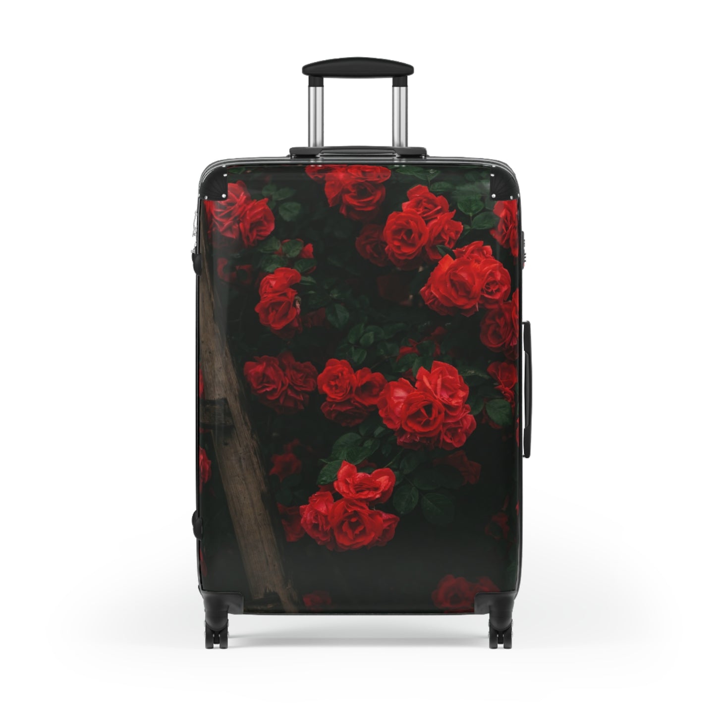 Nature Flowers Floral Rose Bush Art Carry-On Suitcase - Stylish Luggage for Travelers