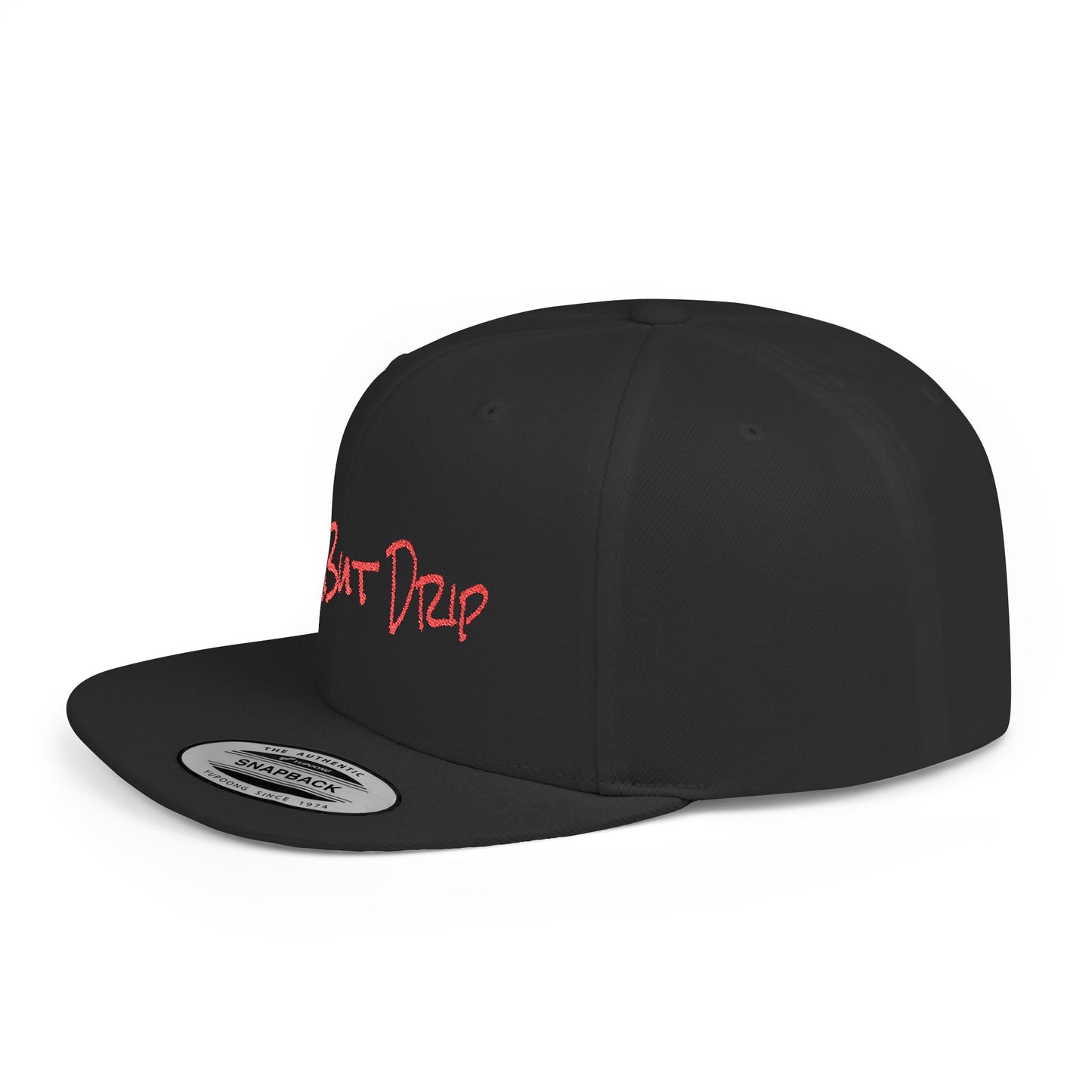 Text AFK But Drip Flat Bill Snapback – Lightweight, Custom Fit, Premium Quality