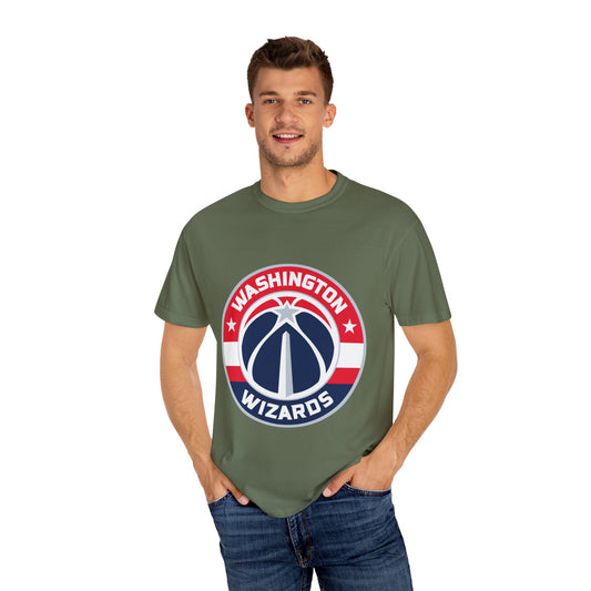 Washington Wizards Strong Garment-Dyed T-Shirt – Premium Cotton Tee for Customization