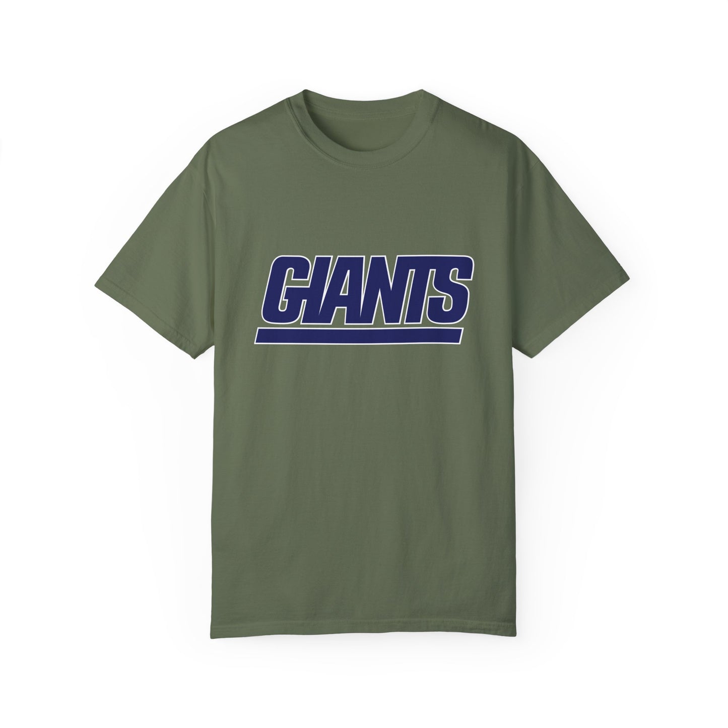 New York Giants Gear Garment-Dyed T-Shirt – Premium Cotton Tee for Customization