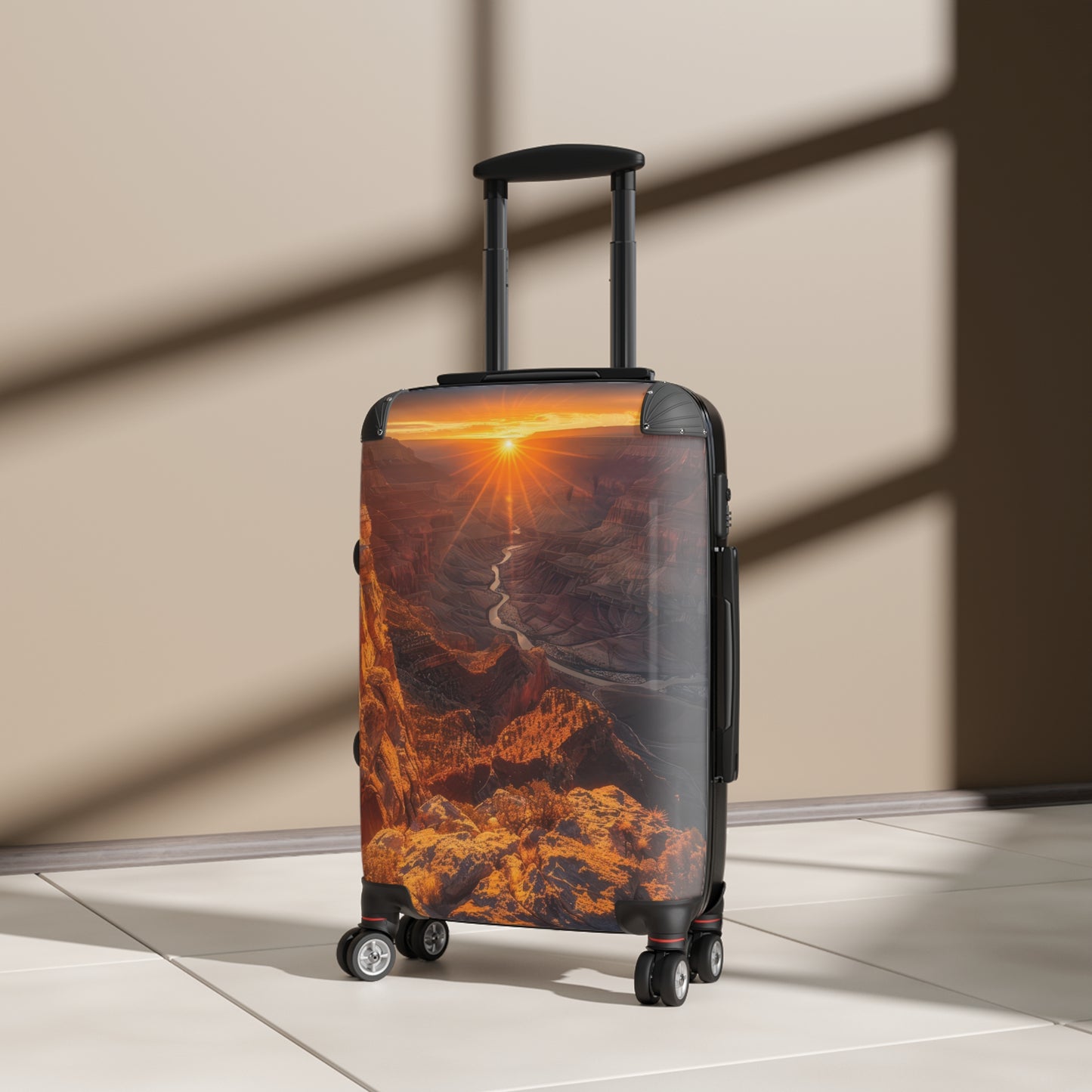 Nature Sunset Stunning Art Carry-On Suitcase - Stylish Luggage for Travelers