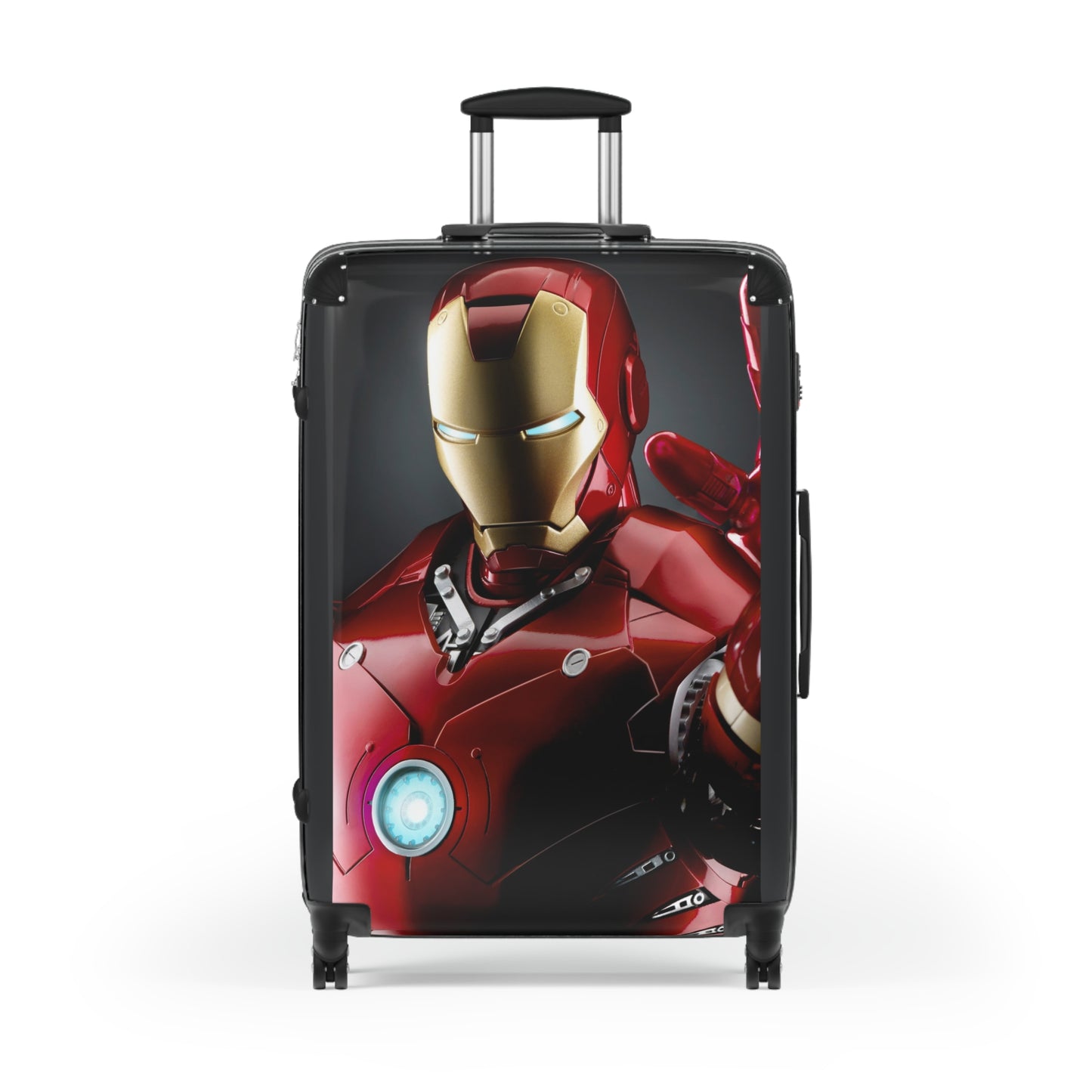 Video Games Iron Man Mark III Carry-On Suitcase - Stylish Luggage for Travelers
