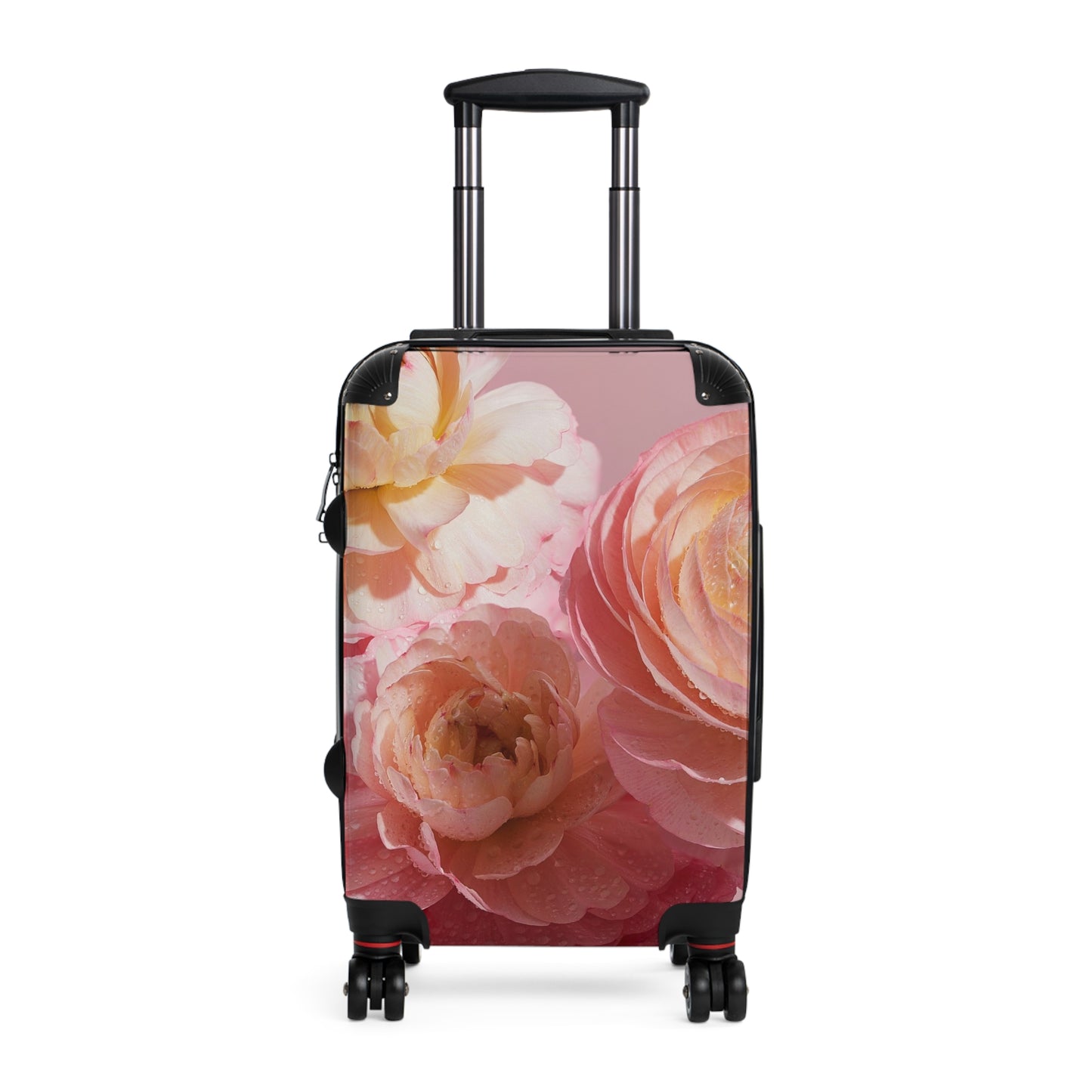 Nature Flowers Floral Ranunculus Art Carry-On Suitcase - Stylish Luggage for Travelers