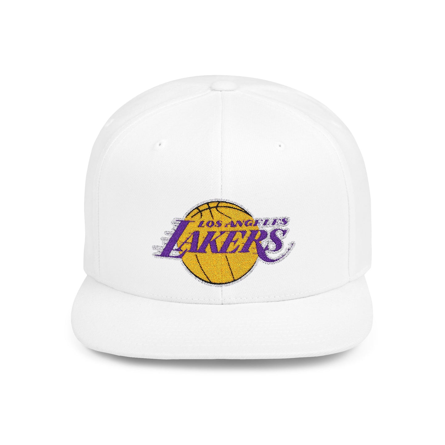 Los Angeles Lakers Flat Bill Snapback – Lightweight, Custom Fit, Premium Quality