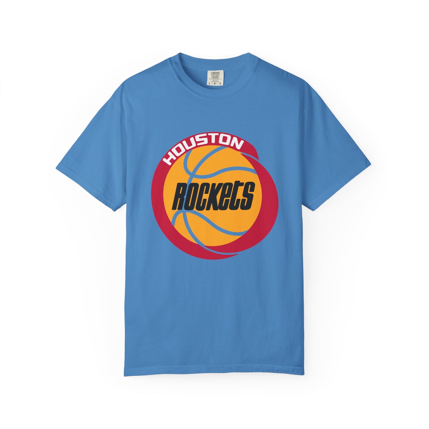Houston Rockets Fan Garment-Dyed T-Shirt – Premium Cotton Tee for Customization