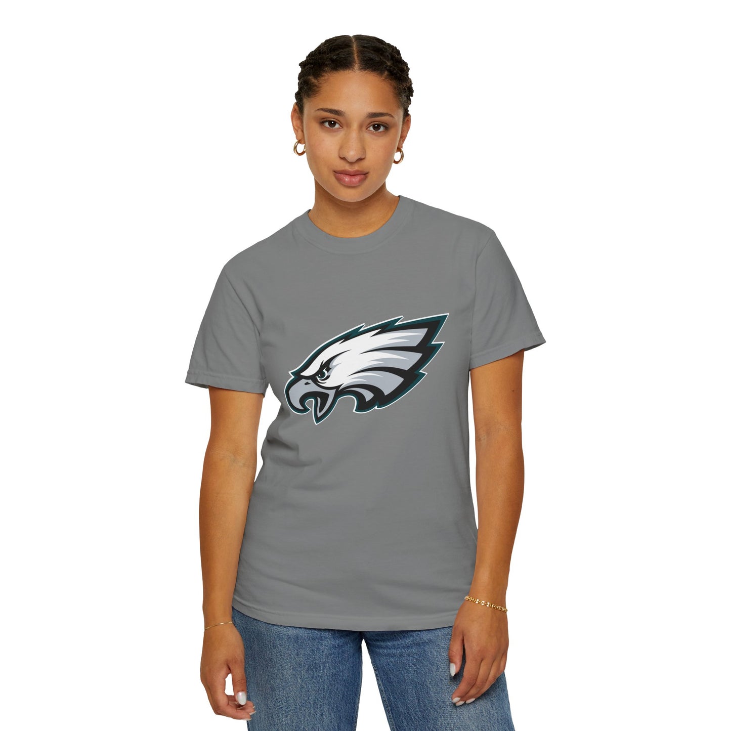 Philadelphia Eagles Pride Garment-Dyed T-Shirt – Premium Cotton Tee for Customization