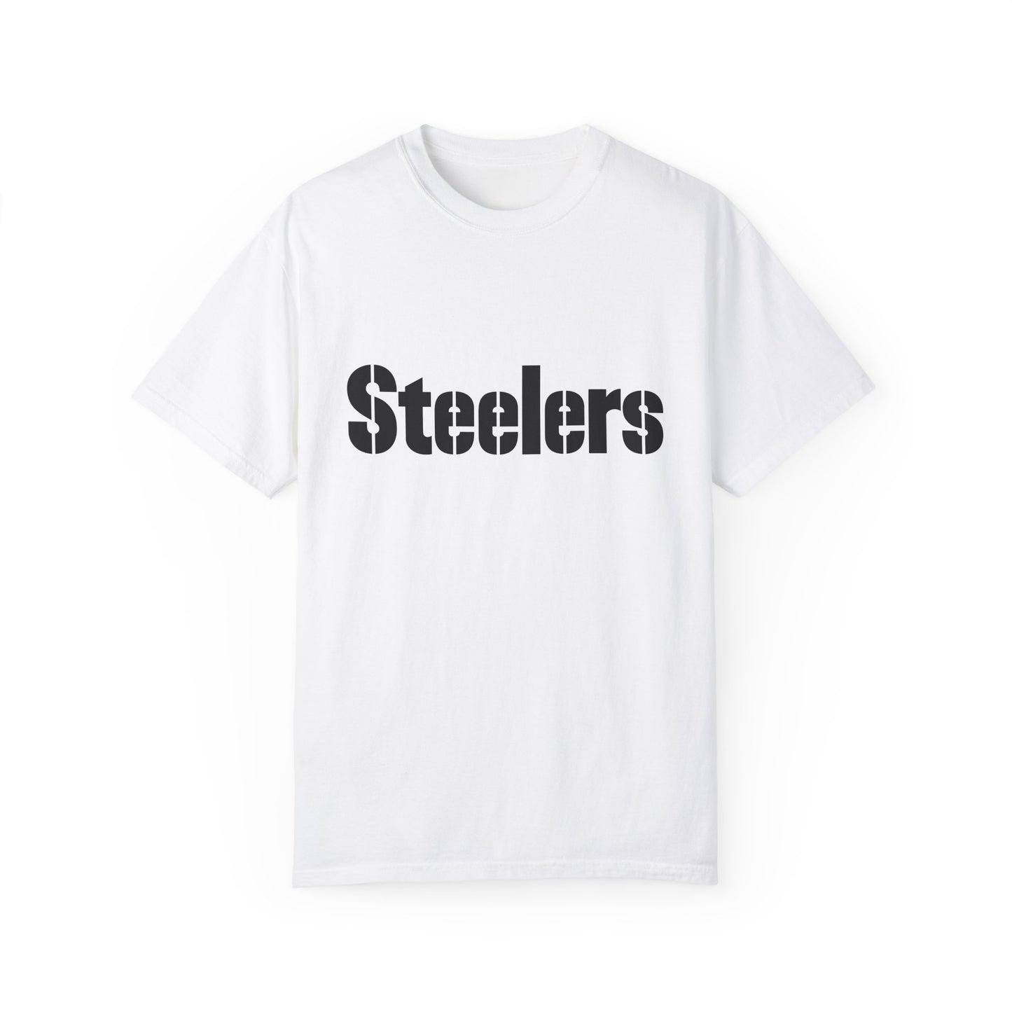 Pittsburgh Steelers Football Fan Garment-Dyed T-Shirt – Premium Cotton Tee for Customization