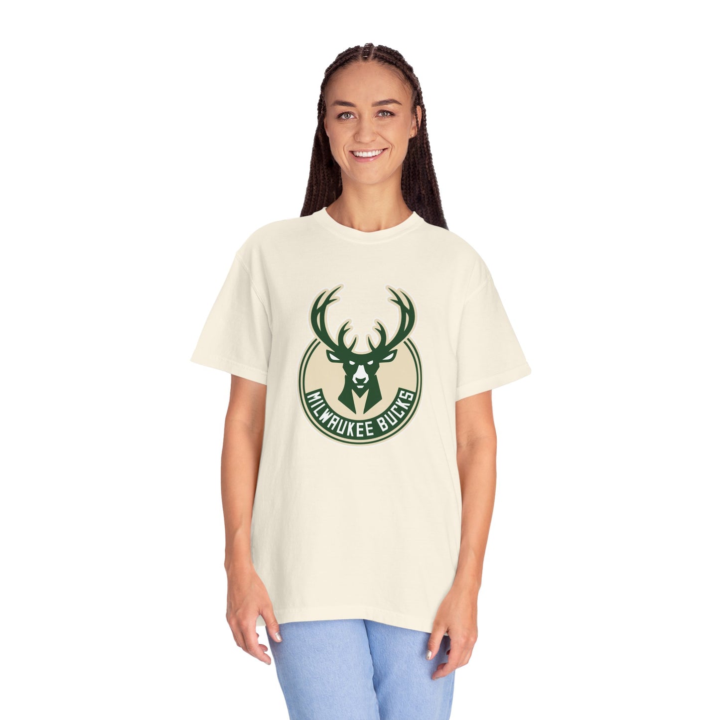 Milwaukee Bucks Play To Win Garment-Dyed T-Shirt – Premium Cotton Tee for Customization