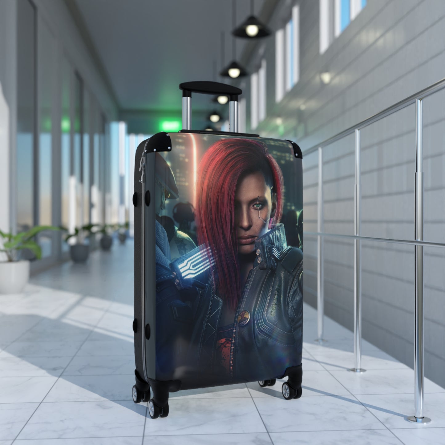 Video Games Female V Ultimate Carry-On Suitcase - Stylish Luggage for Travelers