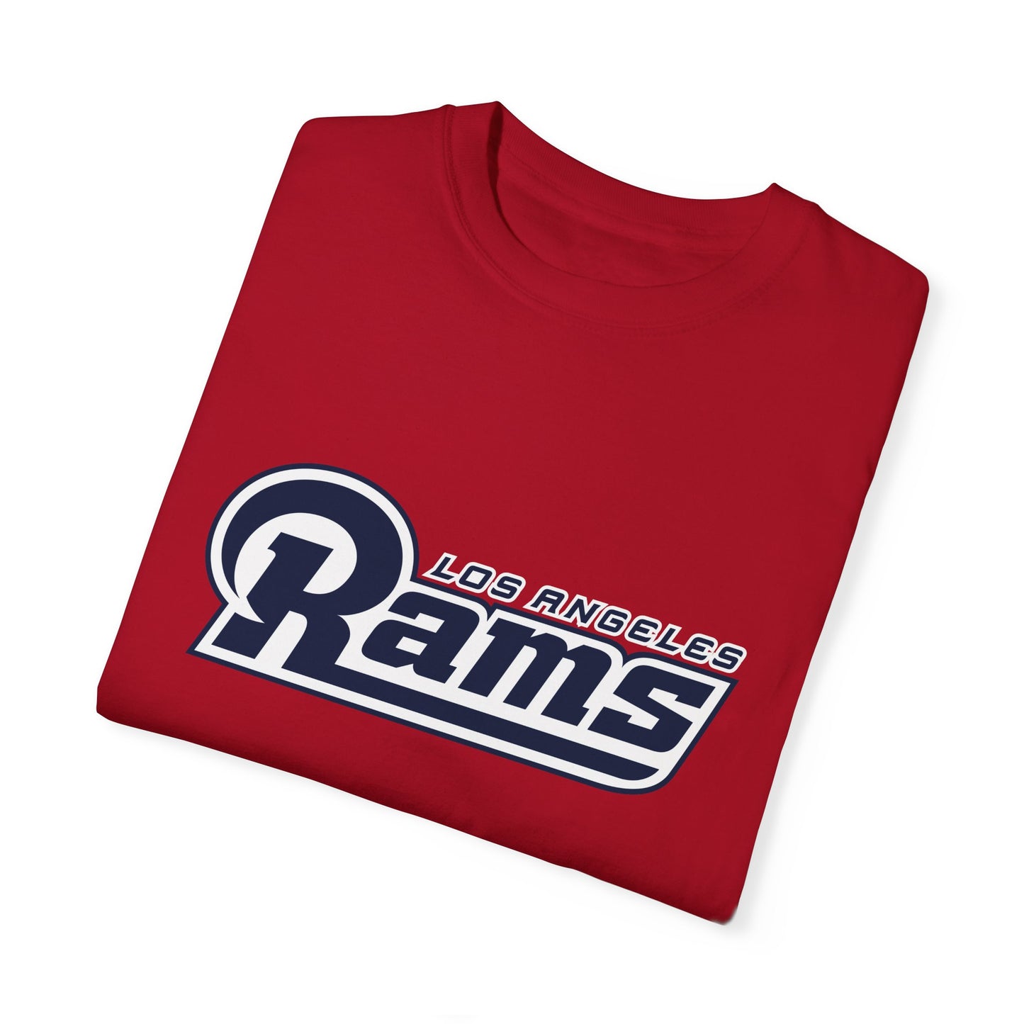 Los Angeles Rams Gear Garment-Dyed T-Shirt – Premium Cotton Tee for Customization