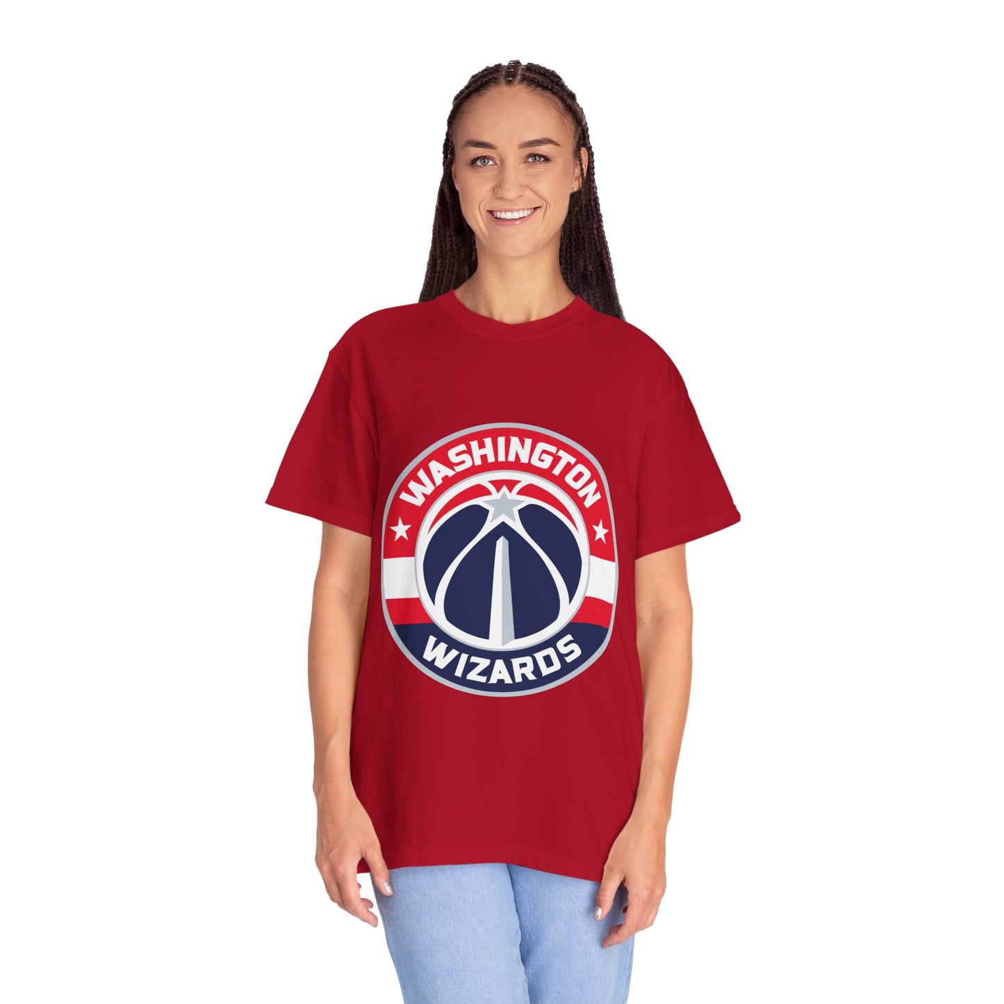 Washington Wizards Strong Garment-Dyed T-Shirt – Premium Cotton Tee for Customization