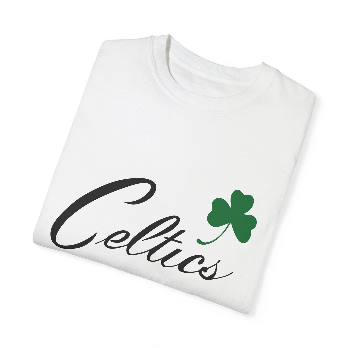Boston Celtics Game Day Vibes Style Garment-Dyed T-Shirt – Premium Cotton Tee for Customization