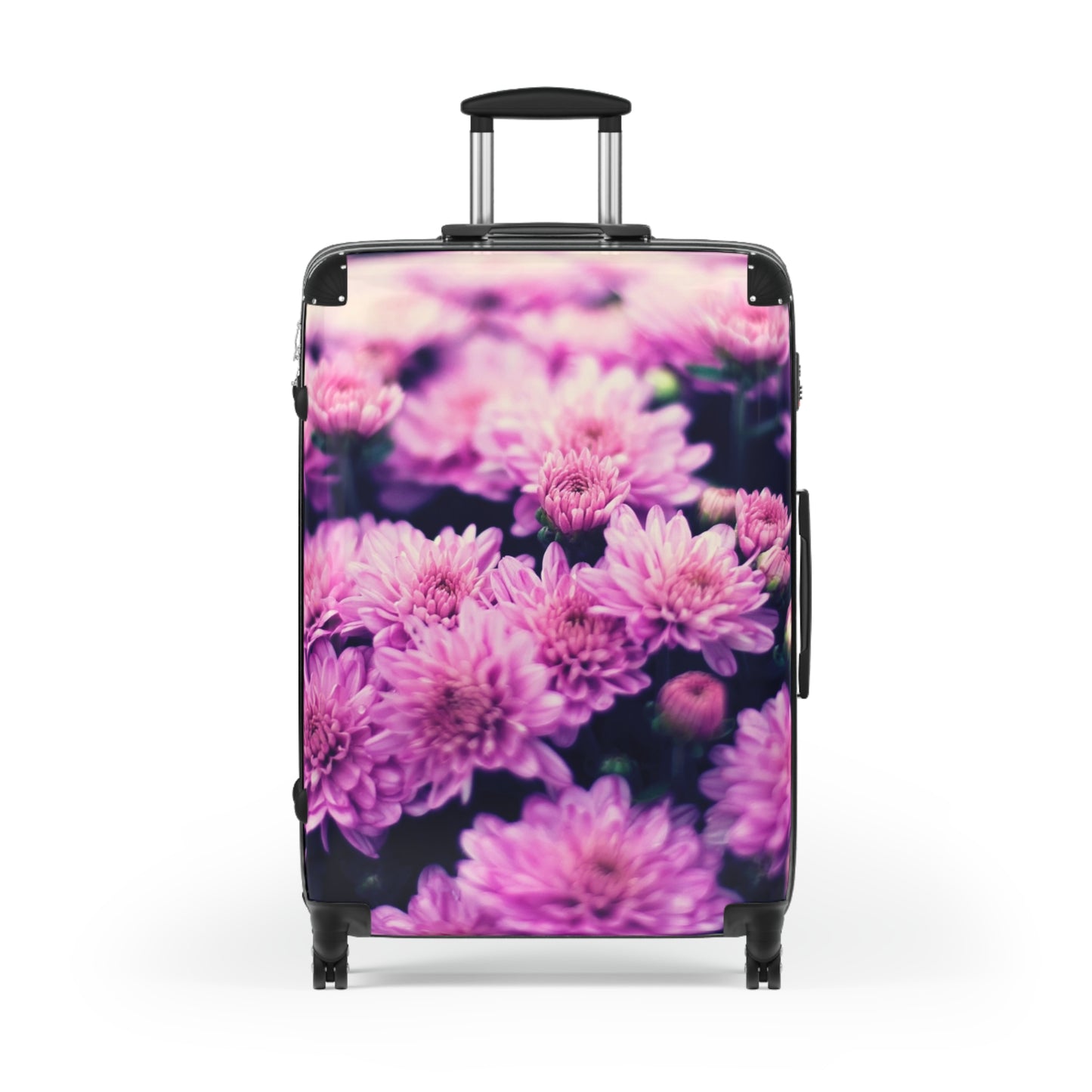 Nature Flowers Floral Chrysanthemum Art Carry-On Suitcase - Stylish Luggage for Travelers