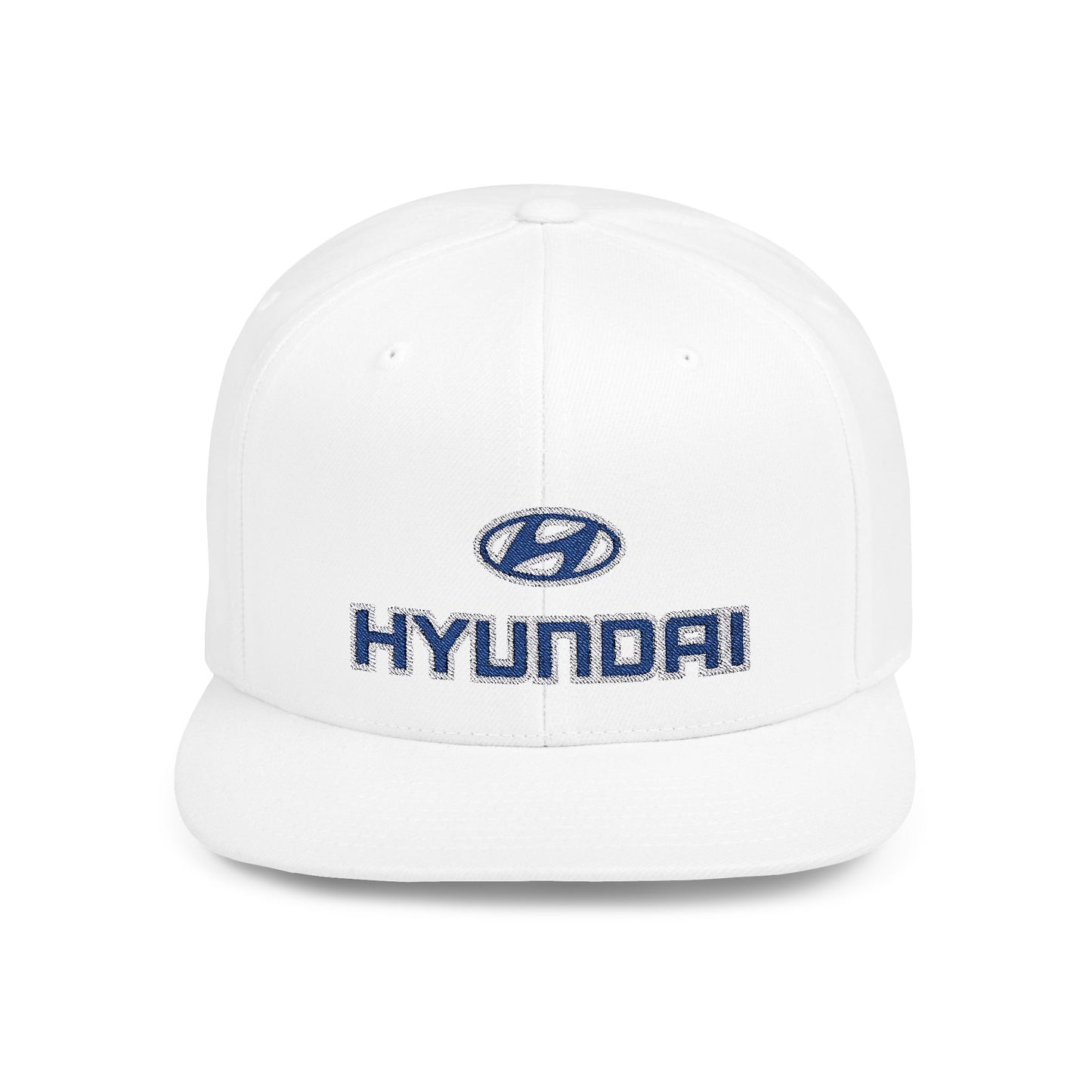 Hyundai Flat Bill Snapback – Lightweight, Custom Fit, Premium Quality