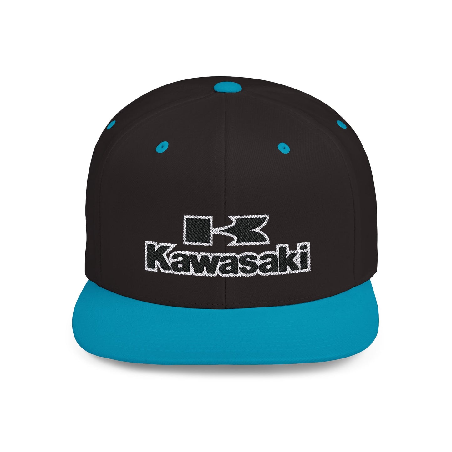 Kawasaki Flat Bill Snapback – Lightweight, Custom Fit, Premium Quality
