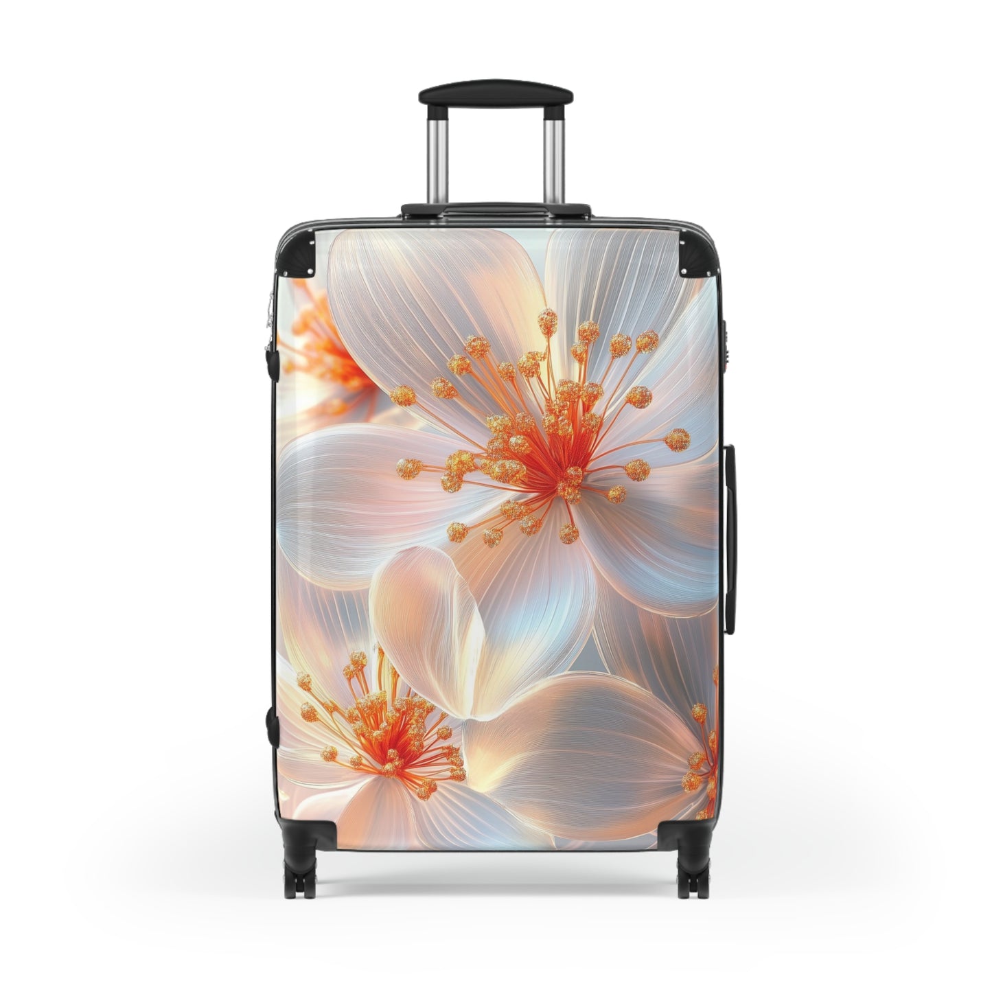 Nature Flowers Floral Stamens Art Carry-On Suitcase - Stylish Luggage for Travelers