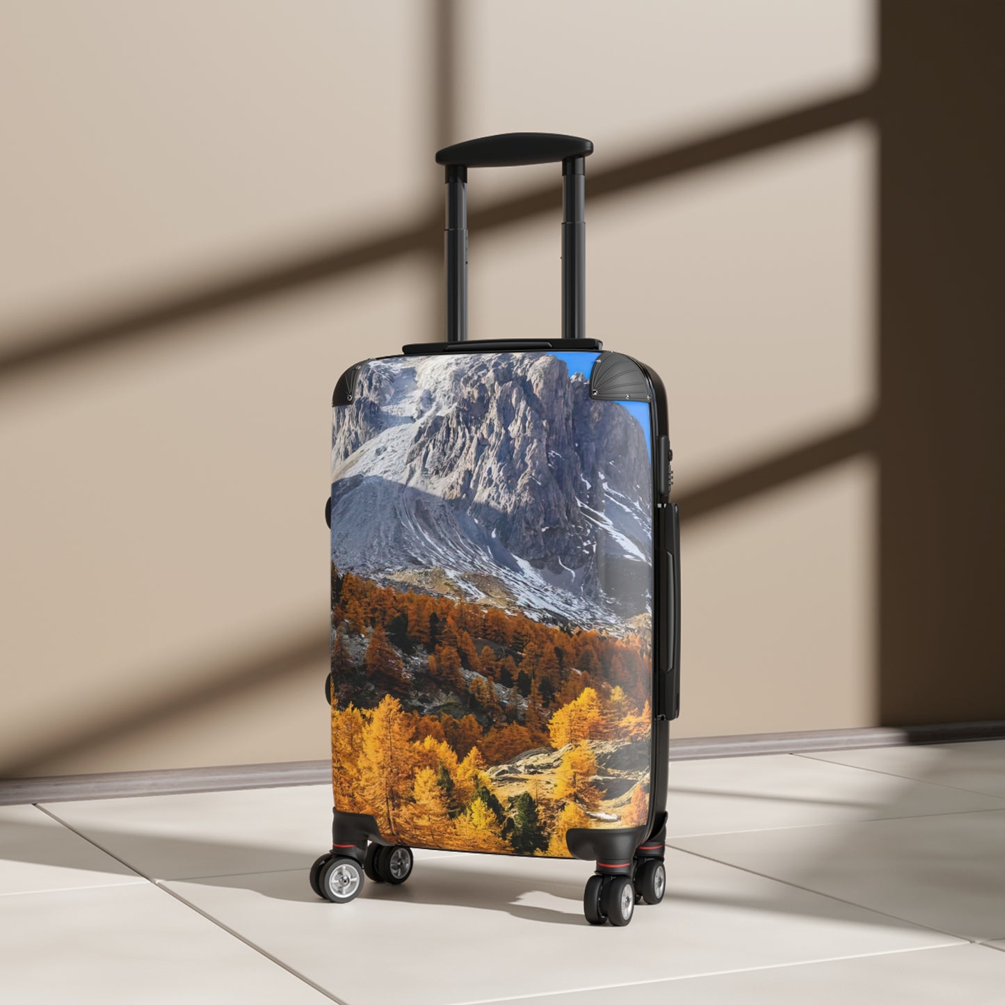 Nature Autumn Forest Mountain Art Carry-On Suitcase - Stylish Luggage for Travelers