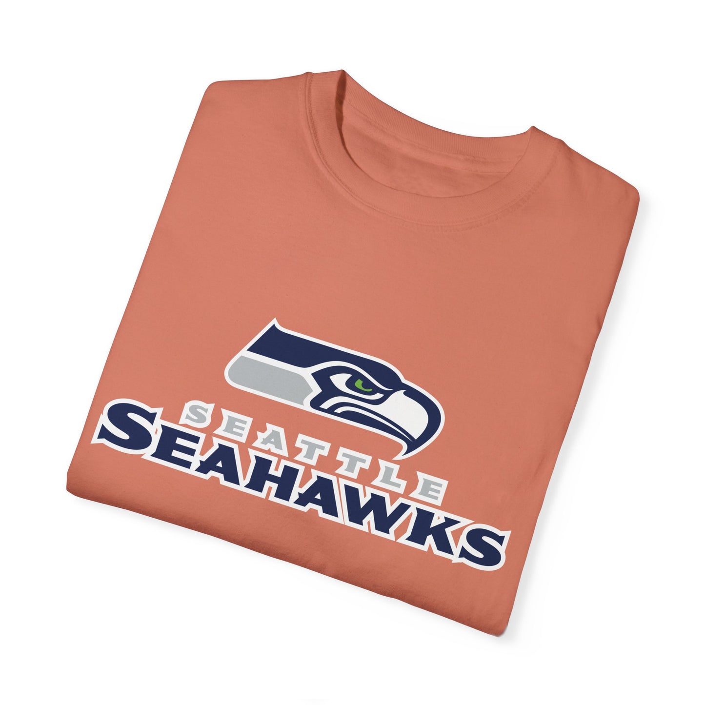 Seattle Seahawks Gear Garment-Dyed T-Shirt – Premium Cotton Tee for Customization