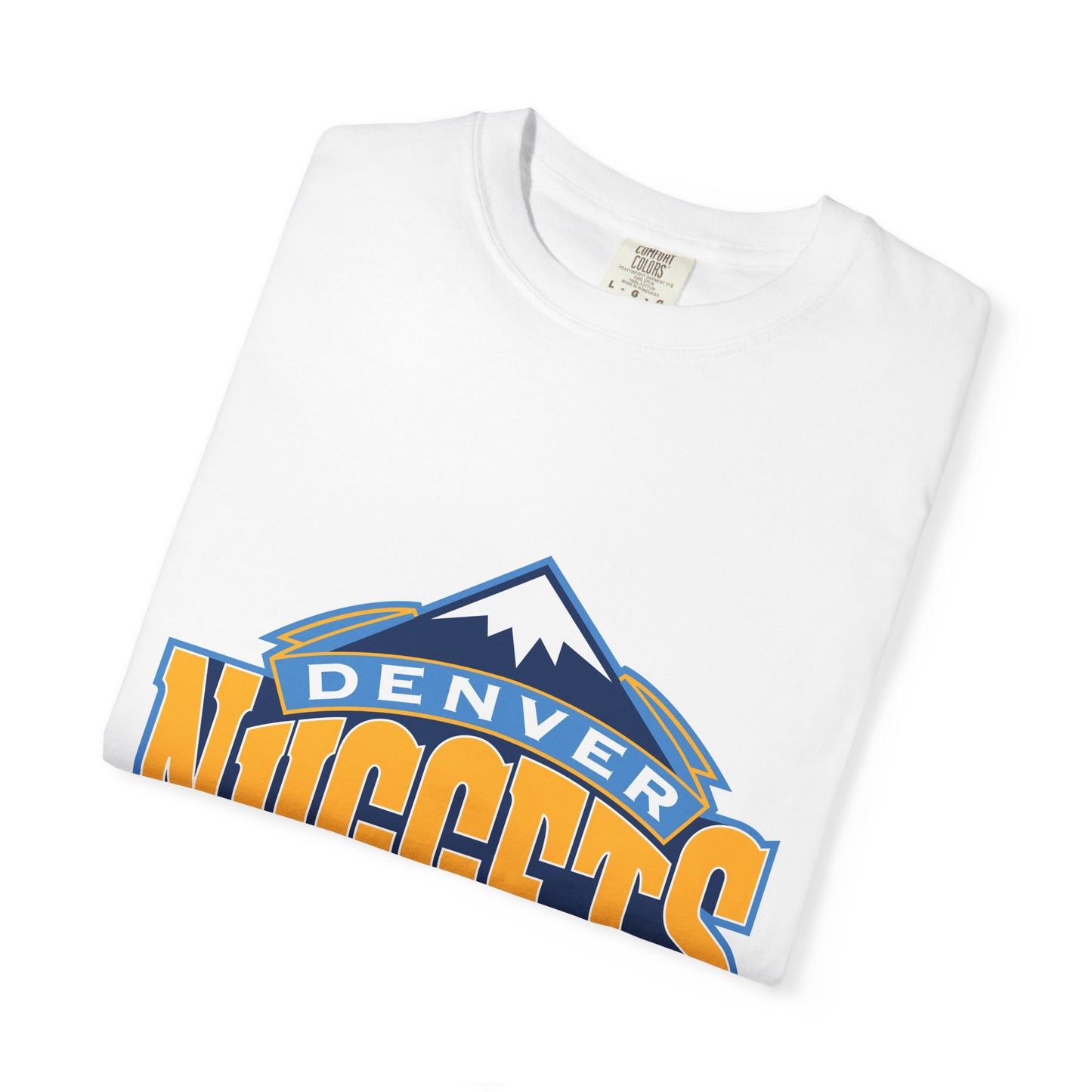 Denver Nuggets Garment-Dyed T-Shirt – Premium Cotton Tee for Customization